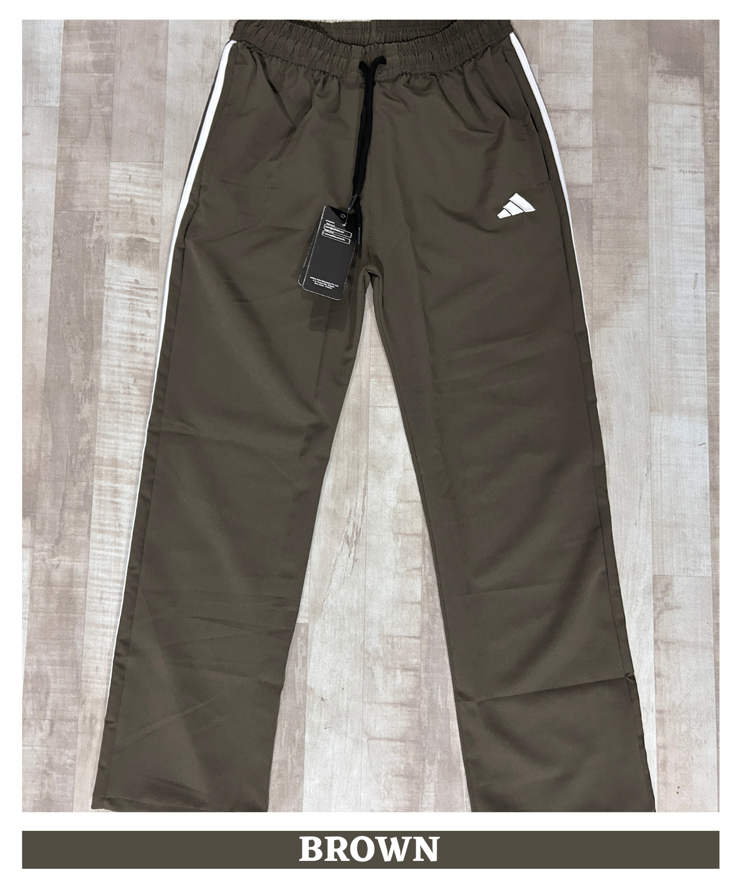 Imported Ns Terry Lycra TrackPant (GSM 180-190)| Comfort fit| 3 Stripe Design