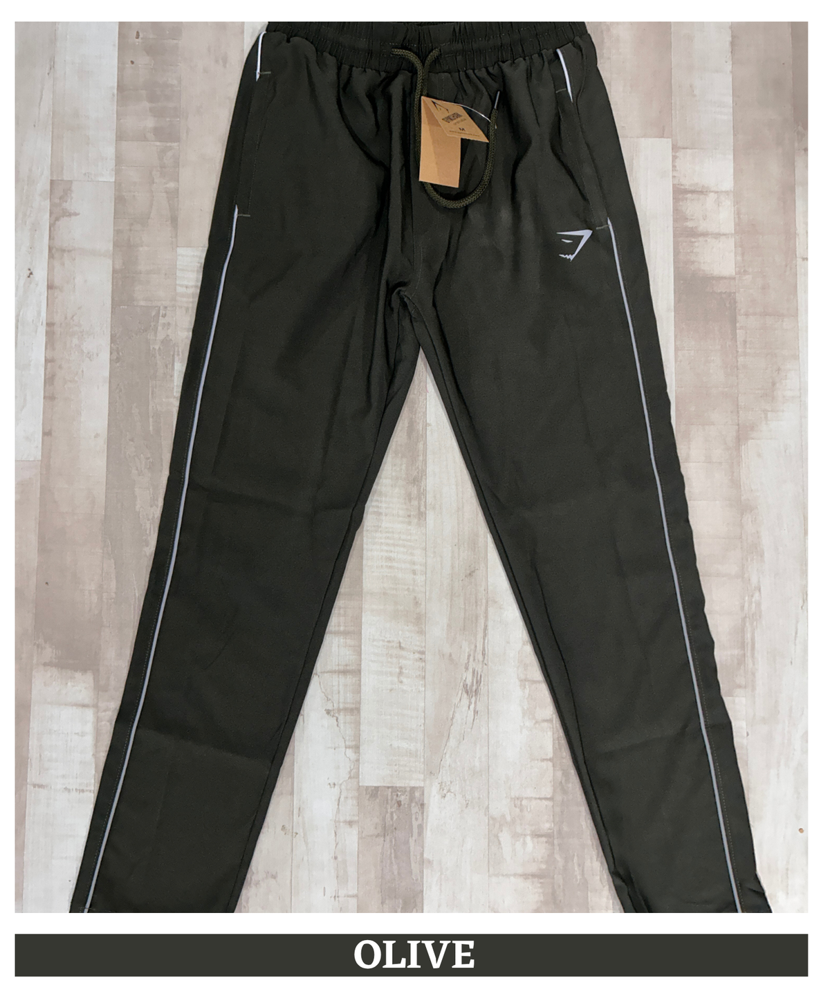 Premium Imported NS Terry Lycr TrackPant With Reflector Piping | GSM 180-190 | Slim fit