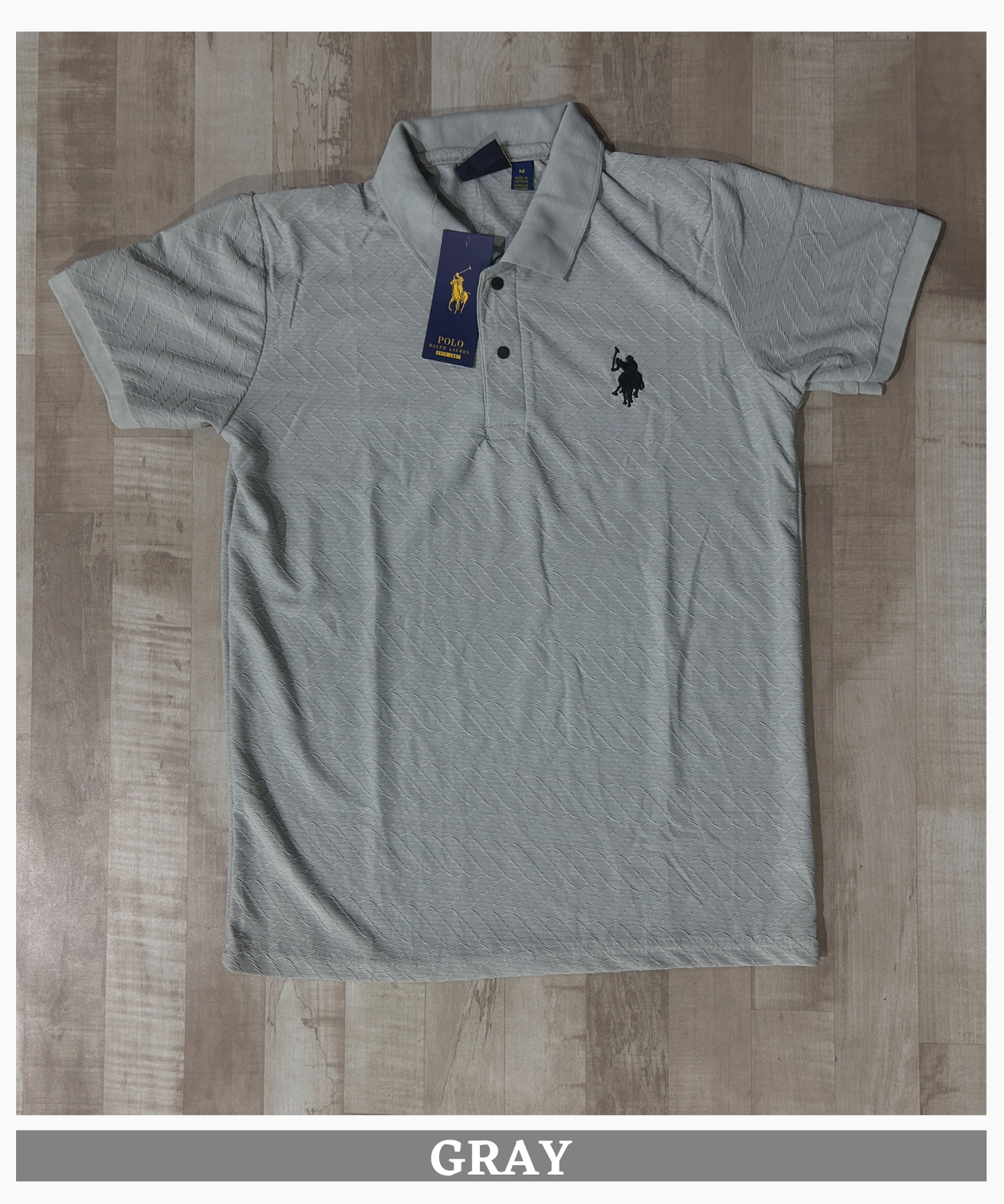 Premium Quality Knitting Lycra Self Design Jacquard T-Shirts (GSM 190-200)