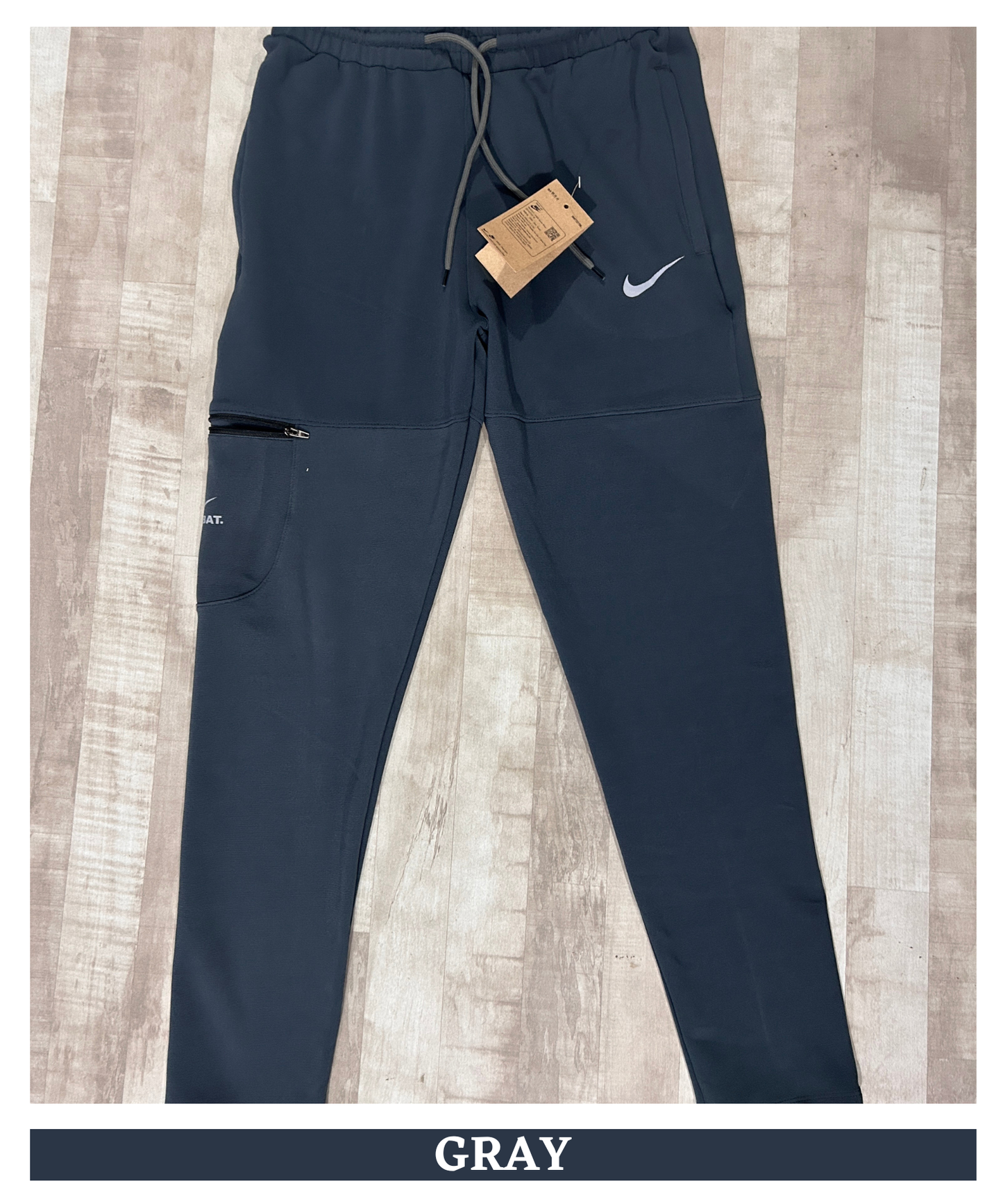 Imported Dobby Lycra Trackpant (GSM 250) | Knee Zip Pocket