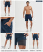 2-IN-1 SHORTS - Imported Ns Parachute Lycra (130 GSM 15% Lycra)