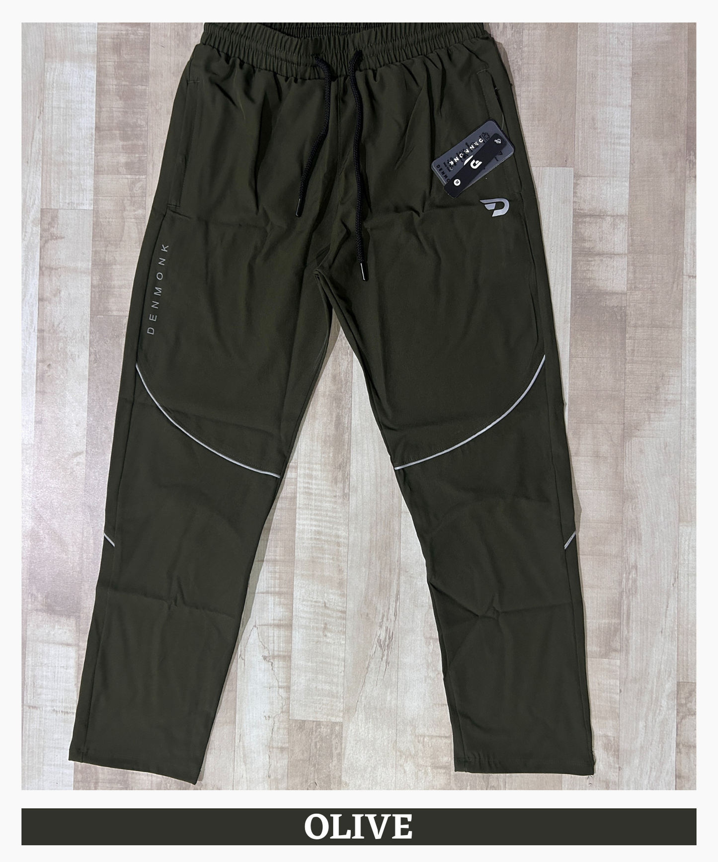 AeroStretch Track Pants - Imported Ns Parachute Lycra (15% Lycra 145 GSM)