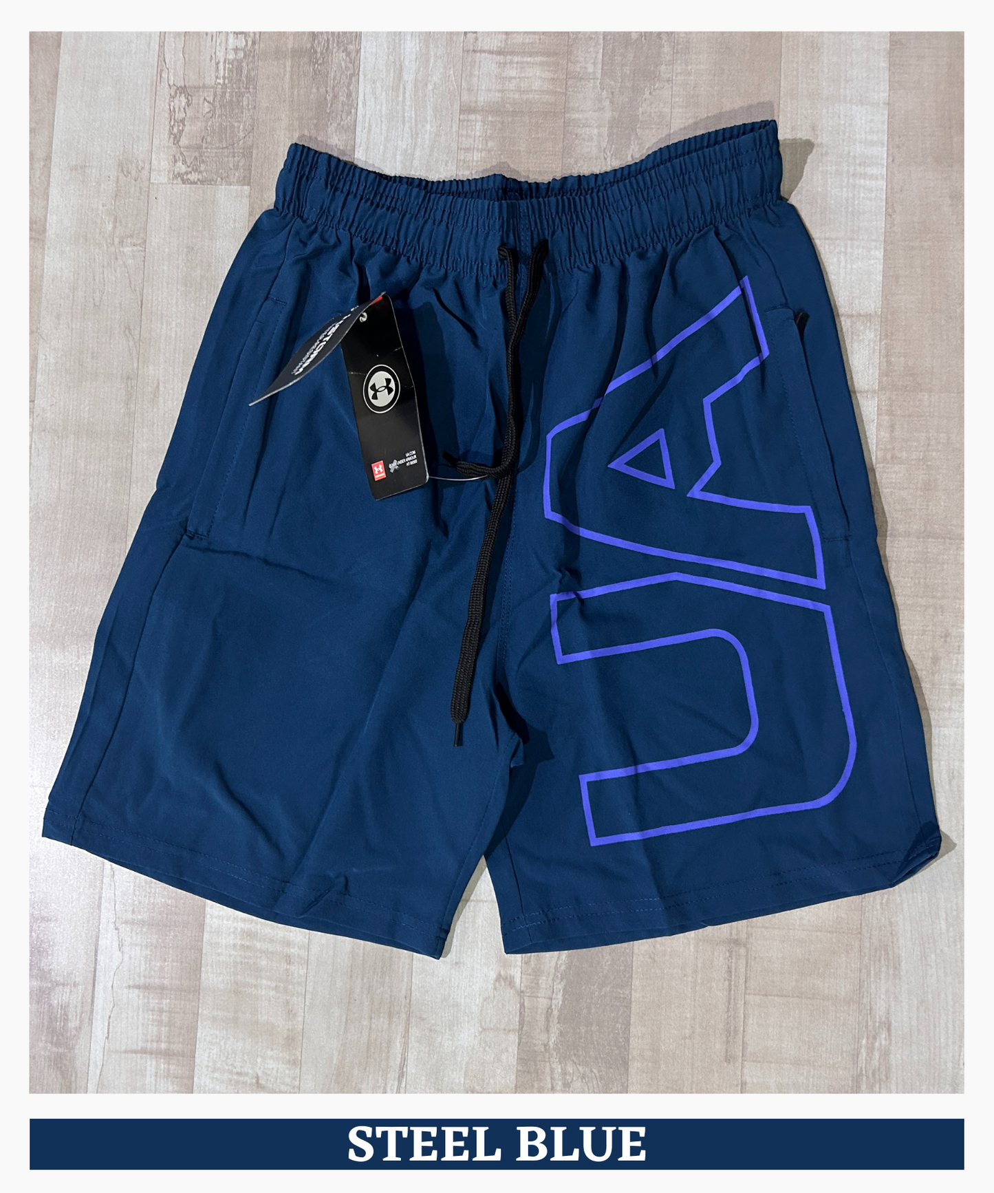 Imported Ns Parachute Lycra Shorts (15% Lycra GSM 130)