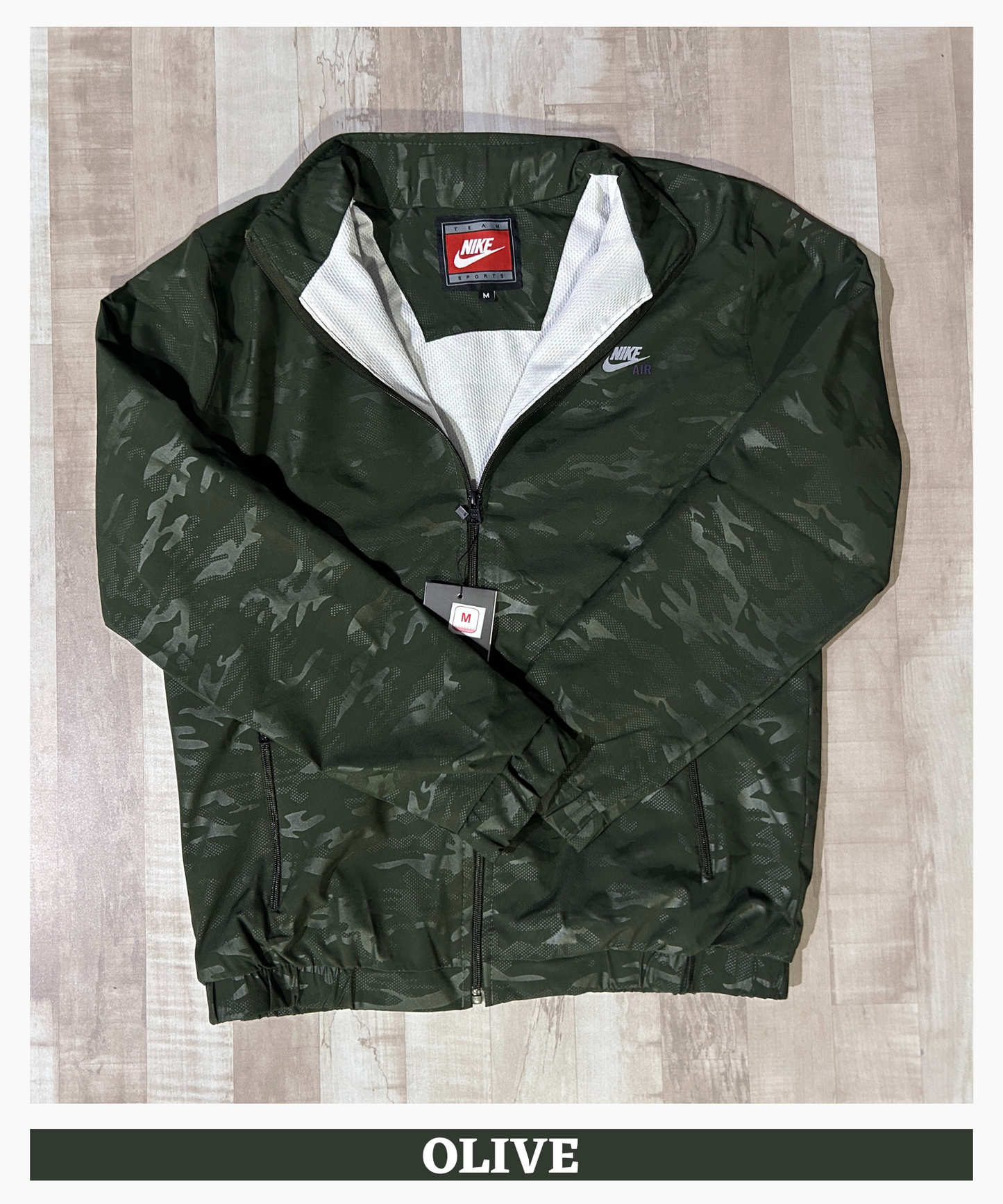 Premium Quality Camo Cotton Windcheater Jackets (GSM 350)