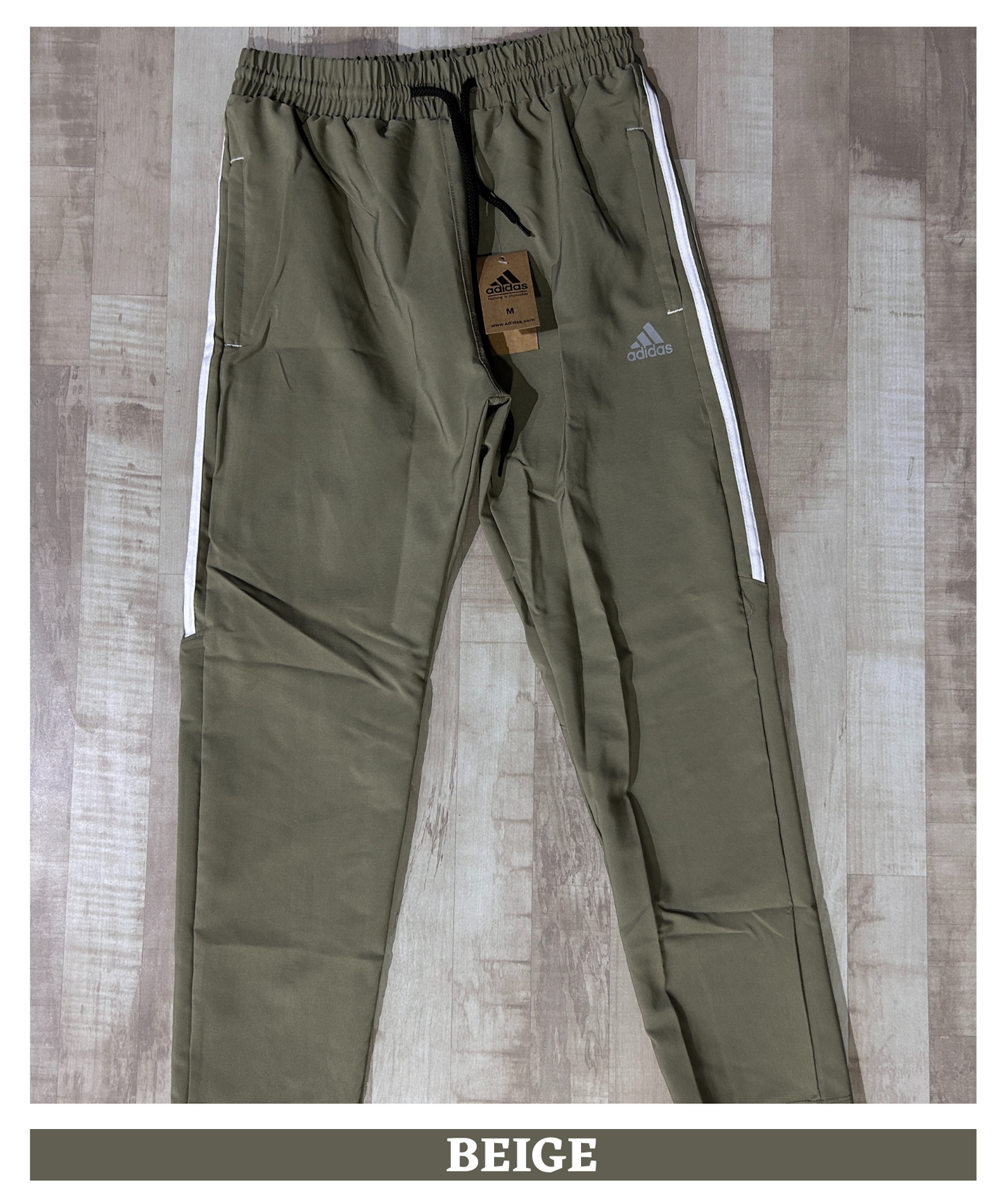 Imported Ns Parachute Lycra Lower (15% Lycra 145 GSM)