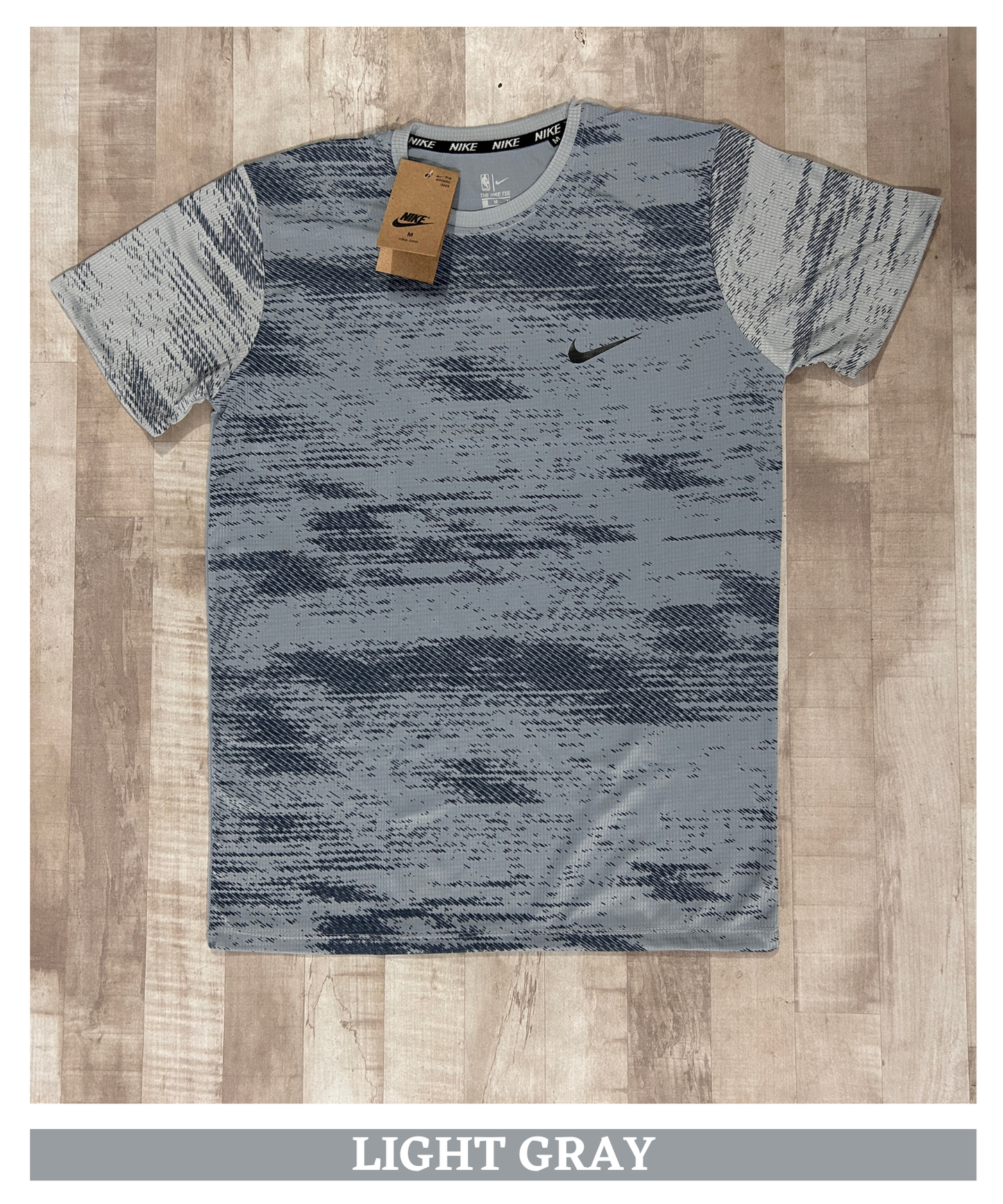 Imported Reebok Knit Lycra T-Shirt (GSM 180)- Printed Design