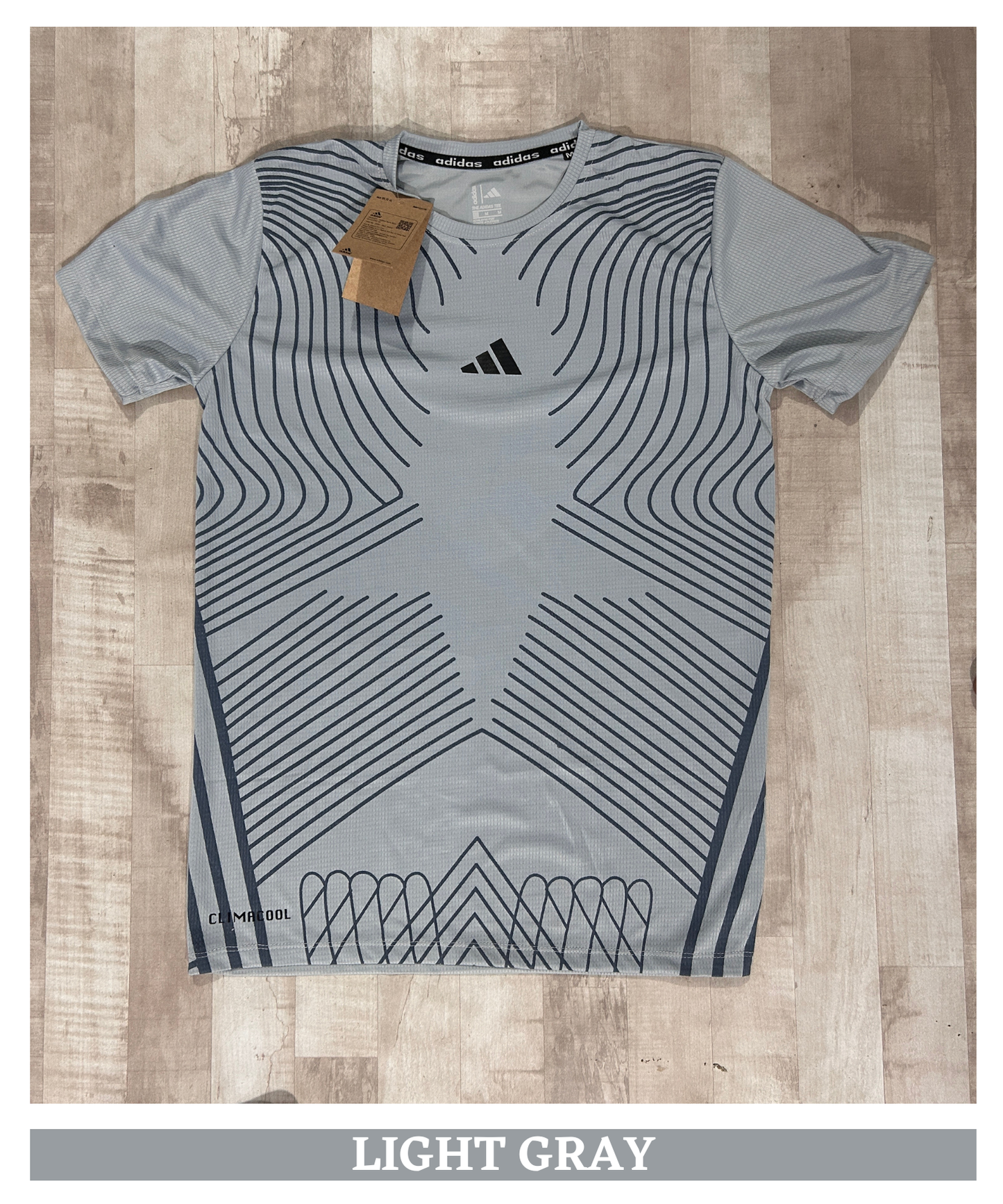 Imported Reebok Knit Lycra T-Shirt (GSM 180)- Printed Design