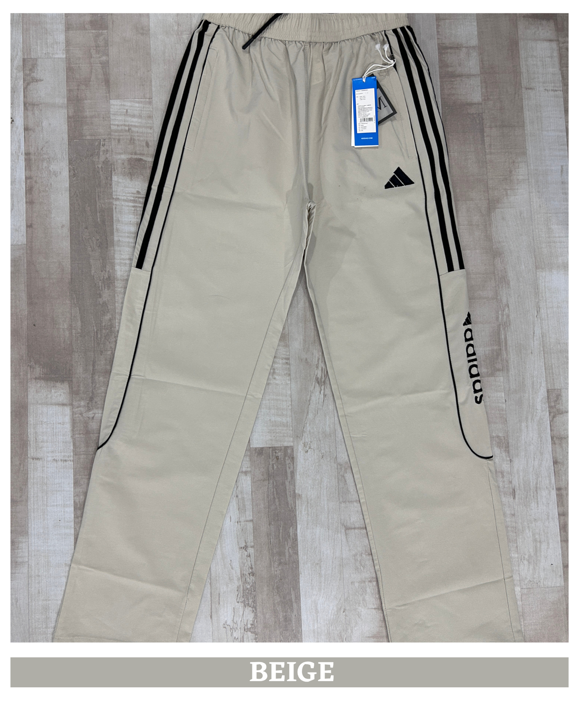 Imported Nylon Crush Lycra TrackPant With Stylish Side 3-Stripe Design | 180 GSM | Straight Fit