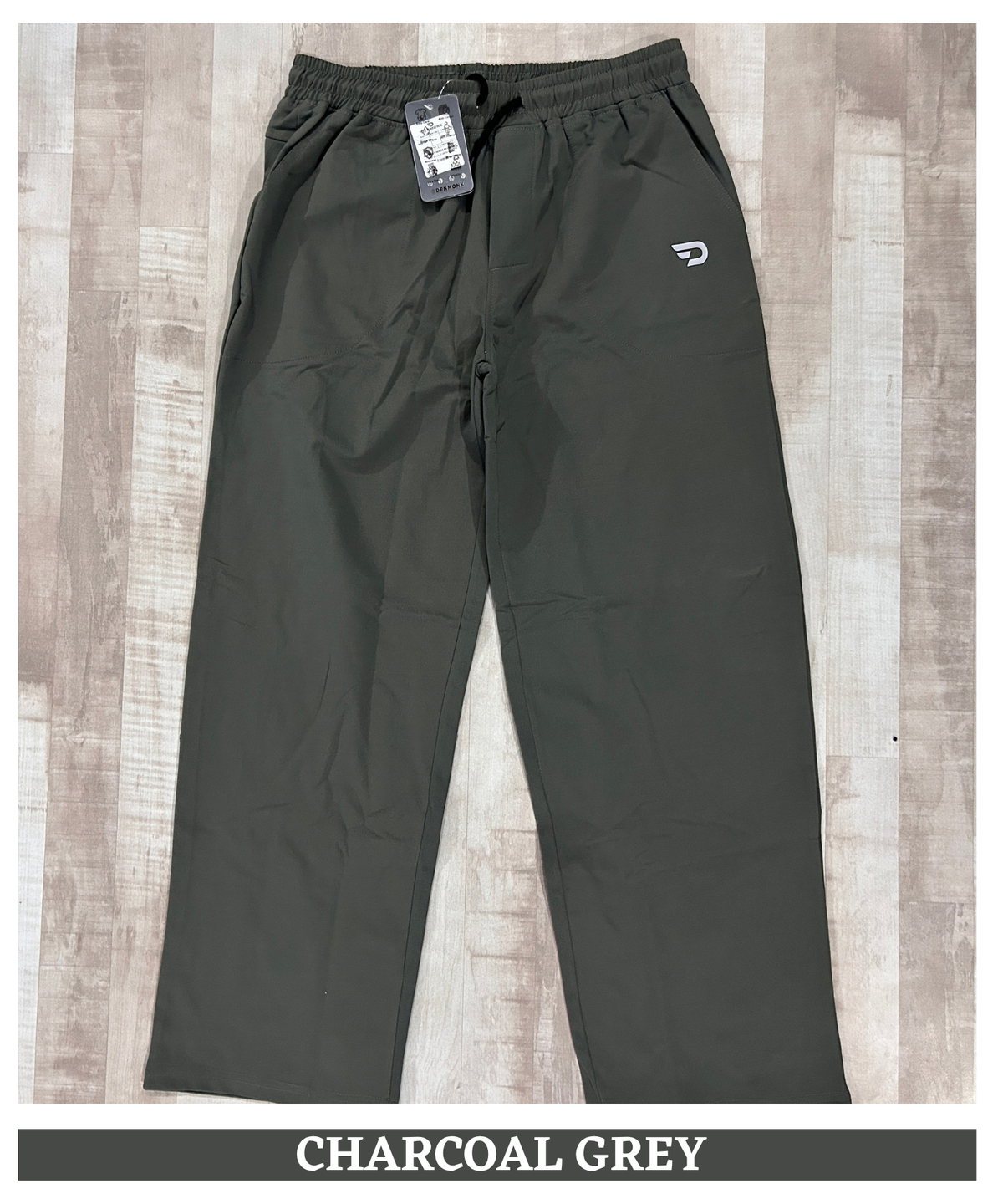 Men’s Imported Cotton Feel Terry Lycra Track Pants With Back Pockets | 180-190 GSM | Baggy Loose Fit