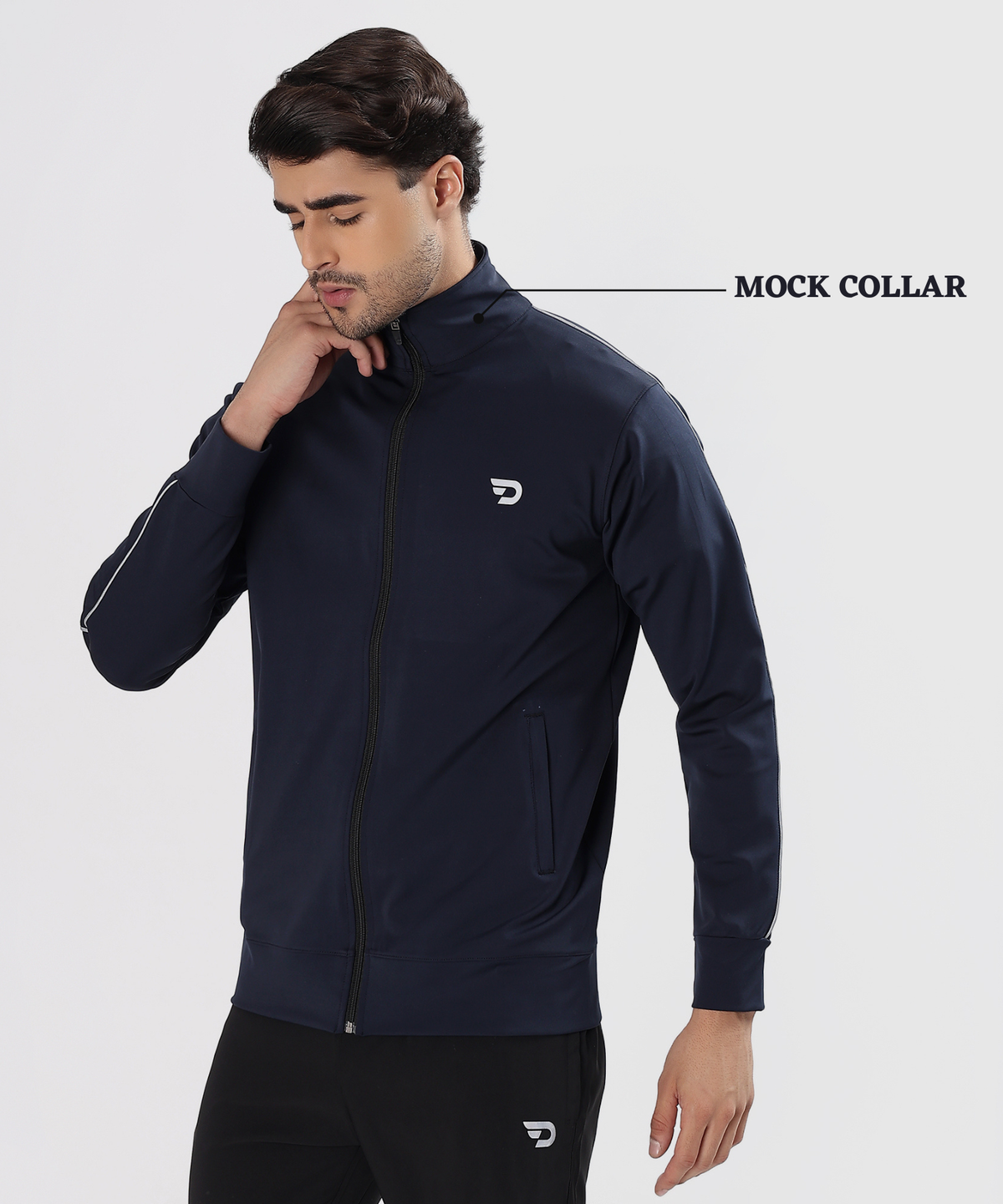 Men’s Imported 4-Way Taiwan Lycra Jacket | GSM 290 | Regular Fit