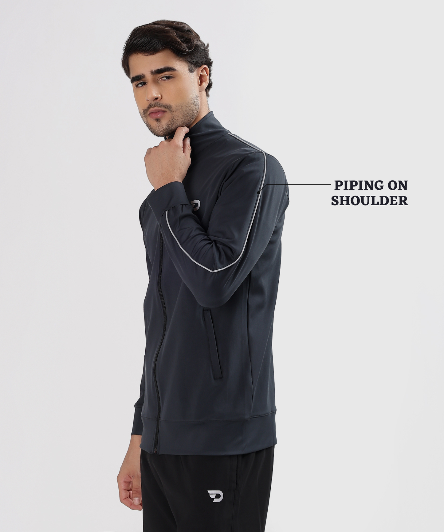 Men’s Imported 4-Way Taiwan Lycra Jacket | GSM 290 | Regular Fit
