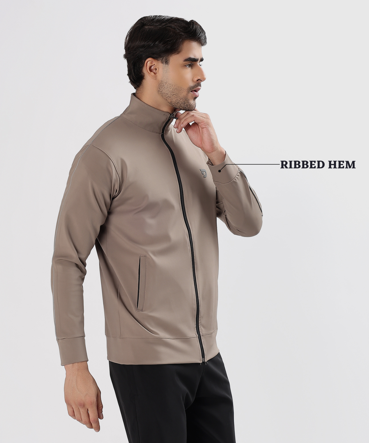 Men’s Imported 4-Way Taiwan Lycra Jacket | GSM 290 | Regular Fit