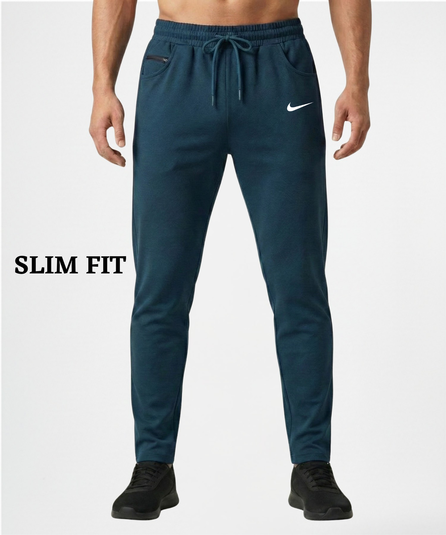 Imported Dobby Lycra Lower (GSM 250) | D-Pocket with Extra Coin Pocket