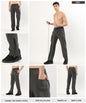 Hustle Straight Fit Trackpants - Imported Ns Terry Lycra(GSM 180-190)