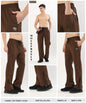Hustle Straight Fit Trackpants - Imported Ns Terry Lycra(GSM 180-190)
