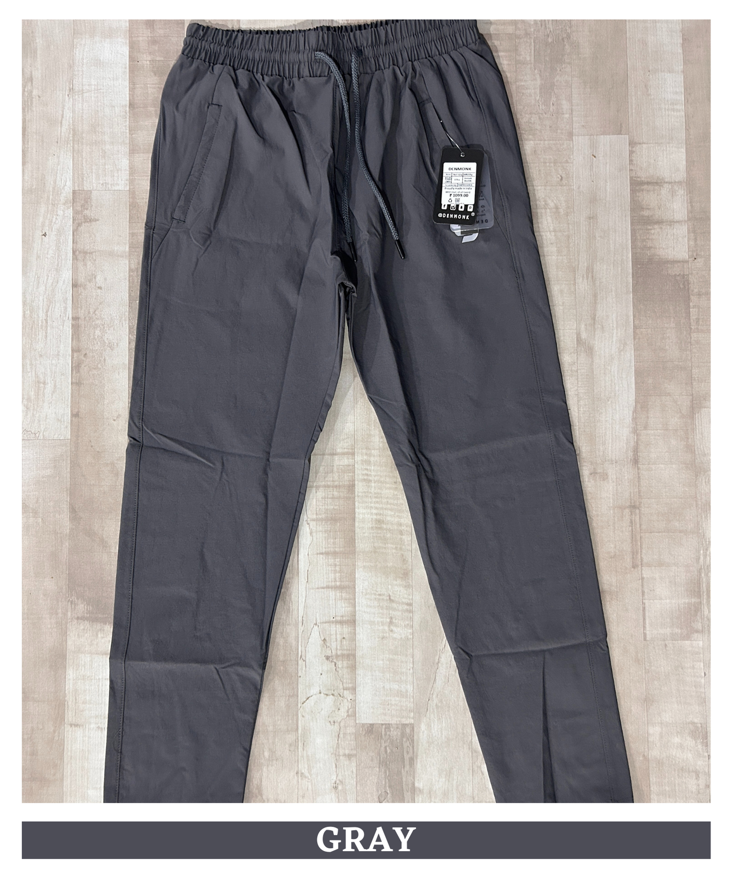 Cross Pocket Trackpant – Imported Nylon Terry Lycra (180 GSM)