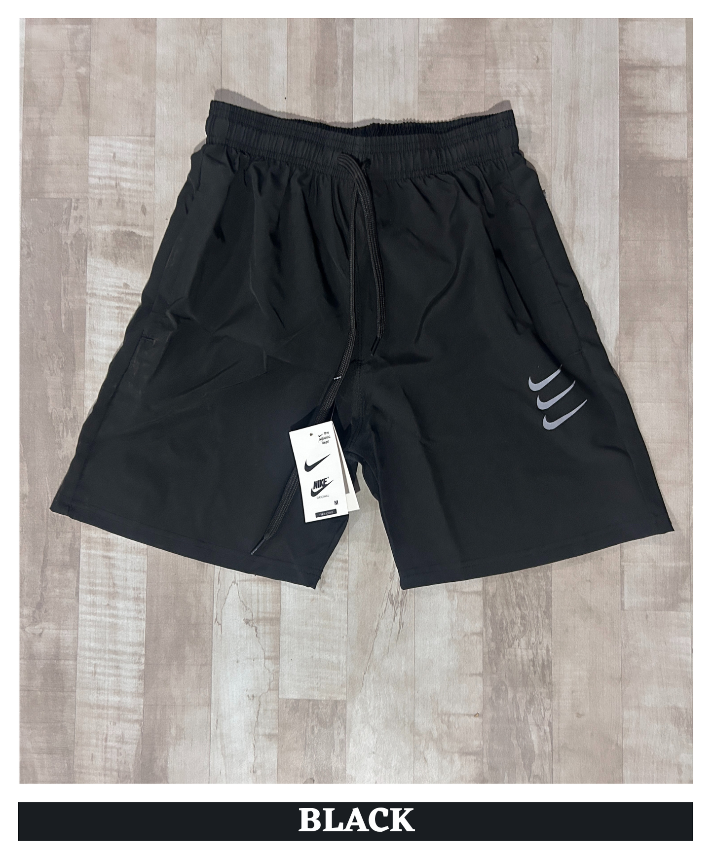 Imported Ns Parachute Lycra Shorts (15% Lycra GSM 130)