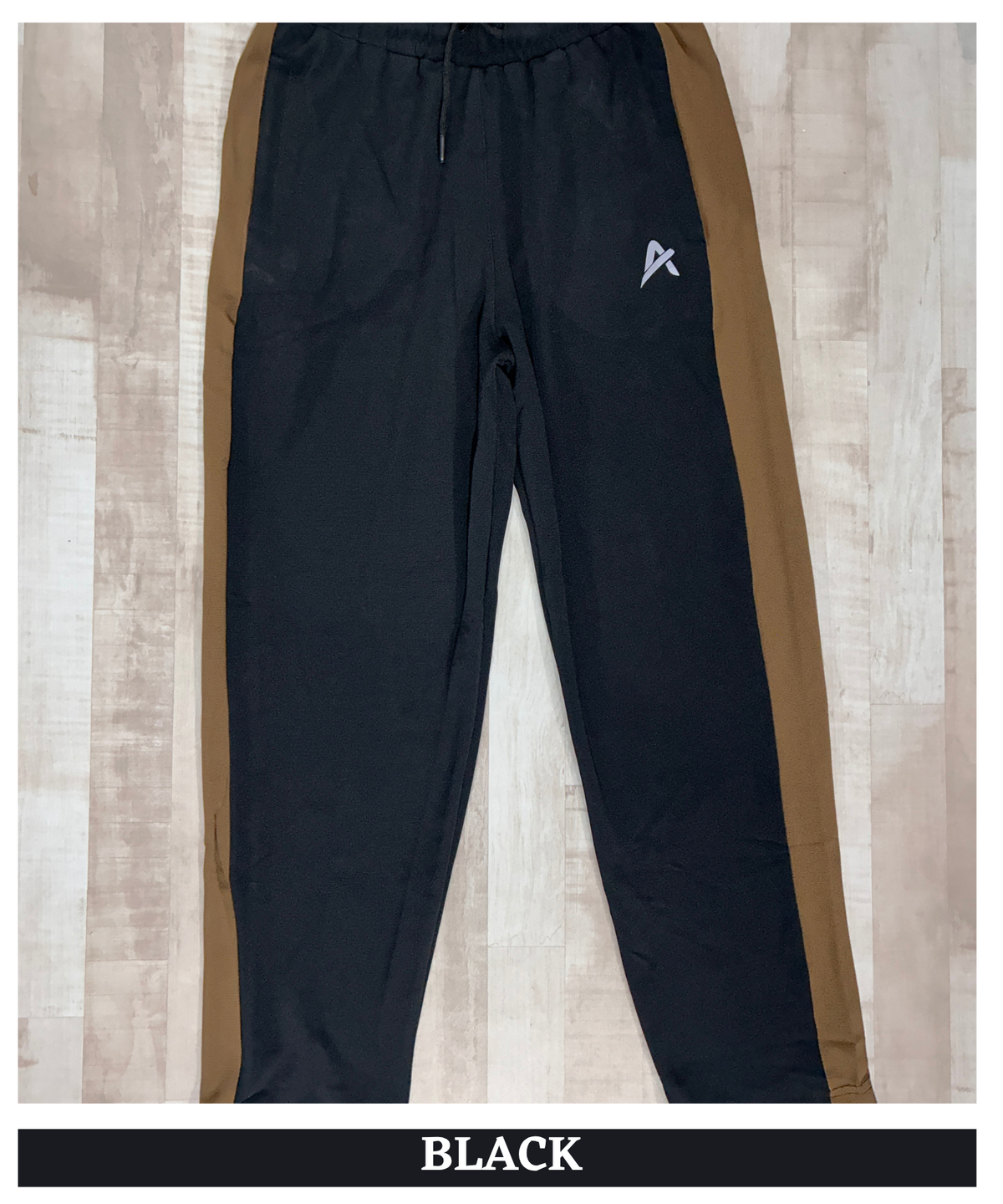 Men's Imported Dobby Lycra Track Pants With Side Color Contrast Panel | Athvix Active Wear By Denmonk | 230 GSM | Slim Fit