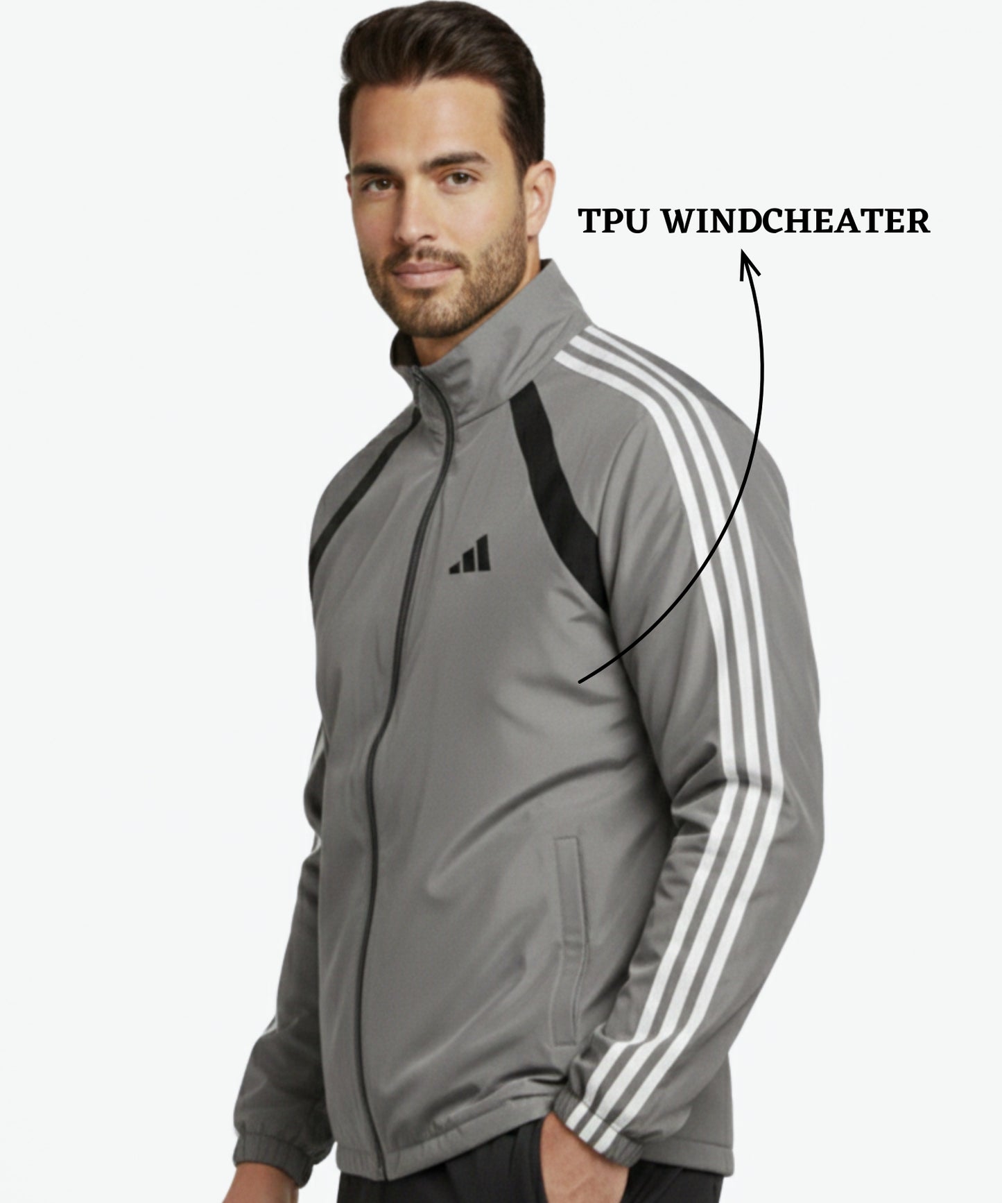 Imported Premium Quality TPU Windcheater (GSM 350, Rice-knit fabric inside )