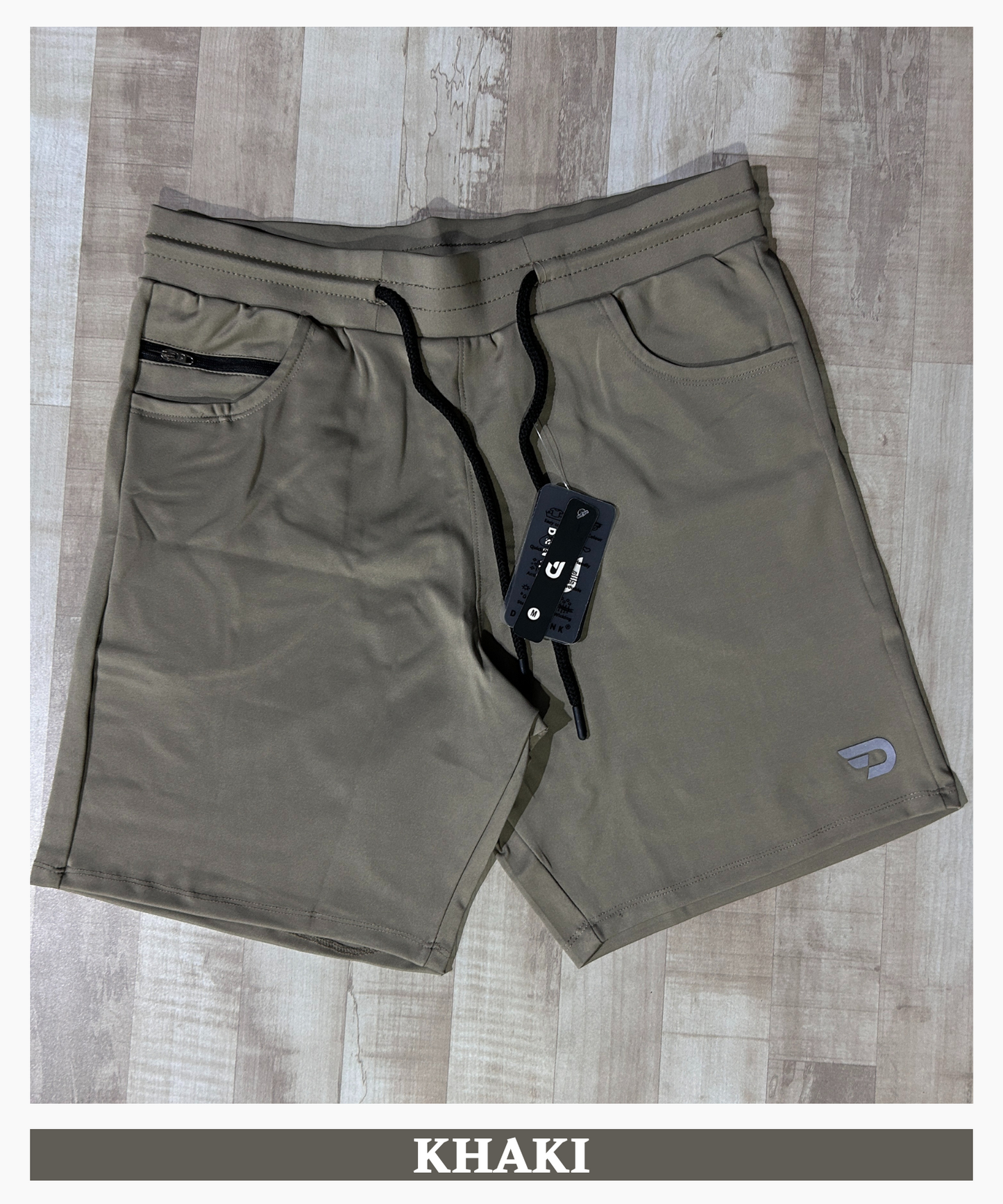 Stretch Performance Shorts - Imported 4way Taiwan Lycra (GSM 260)