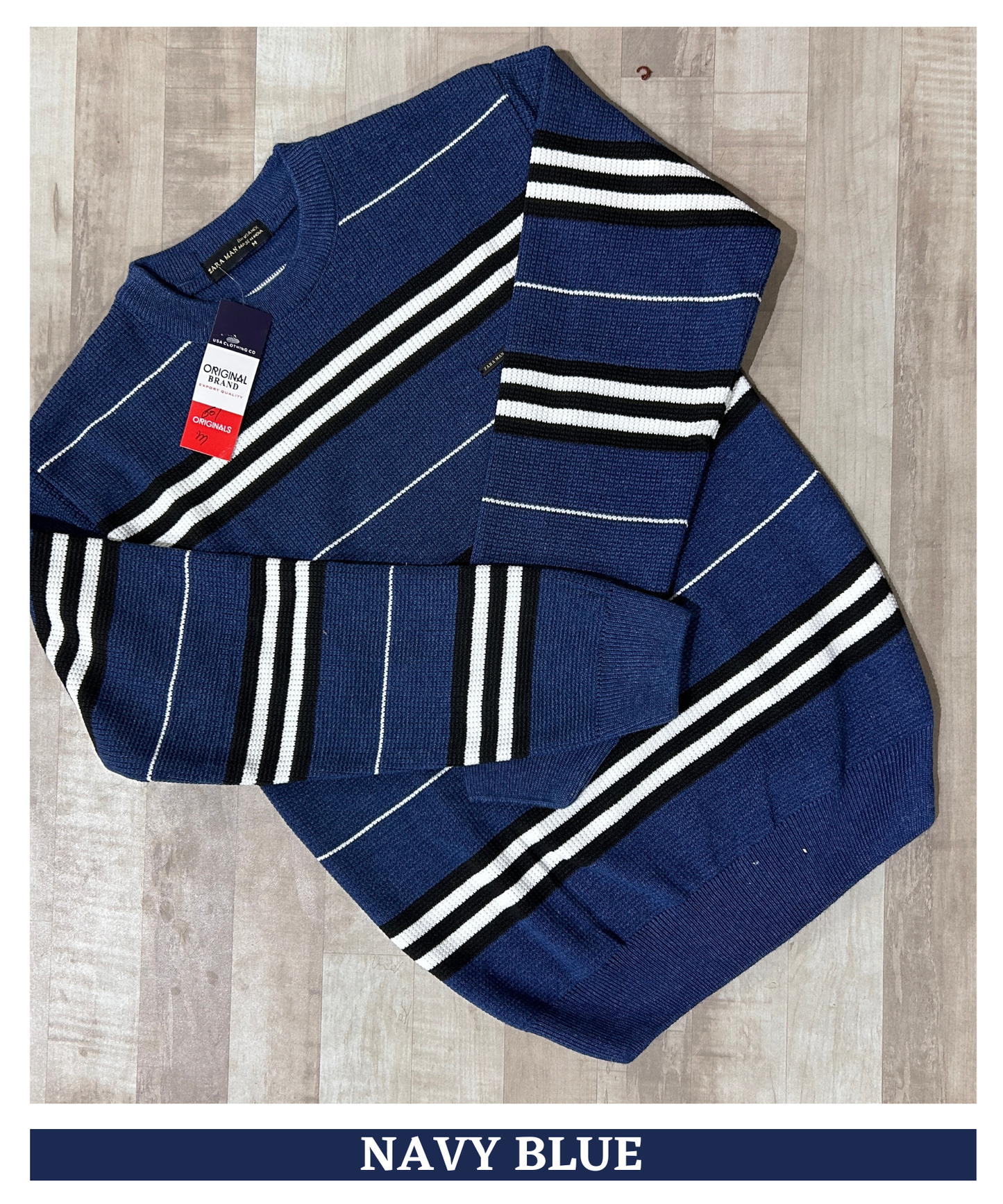 Premium Quality Cotton Lycra Pullover Sweater (GSM 350)