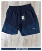 2-in-1 Colorblock Training Shorts - Imported Ns Parachute Lycra Shorts (15% Lycra 130)