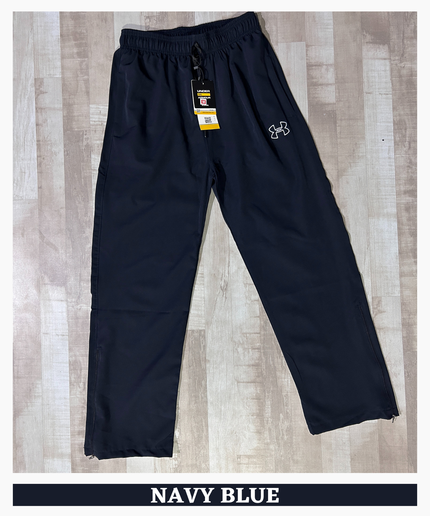 Imported Ns/Polyester Terry Trackpant  (GSM 180) Straight Cut-Boot Cut