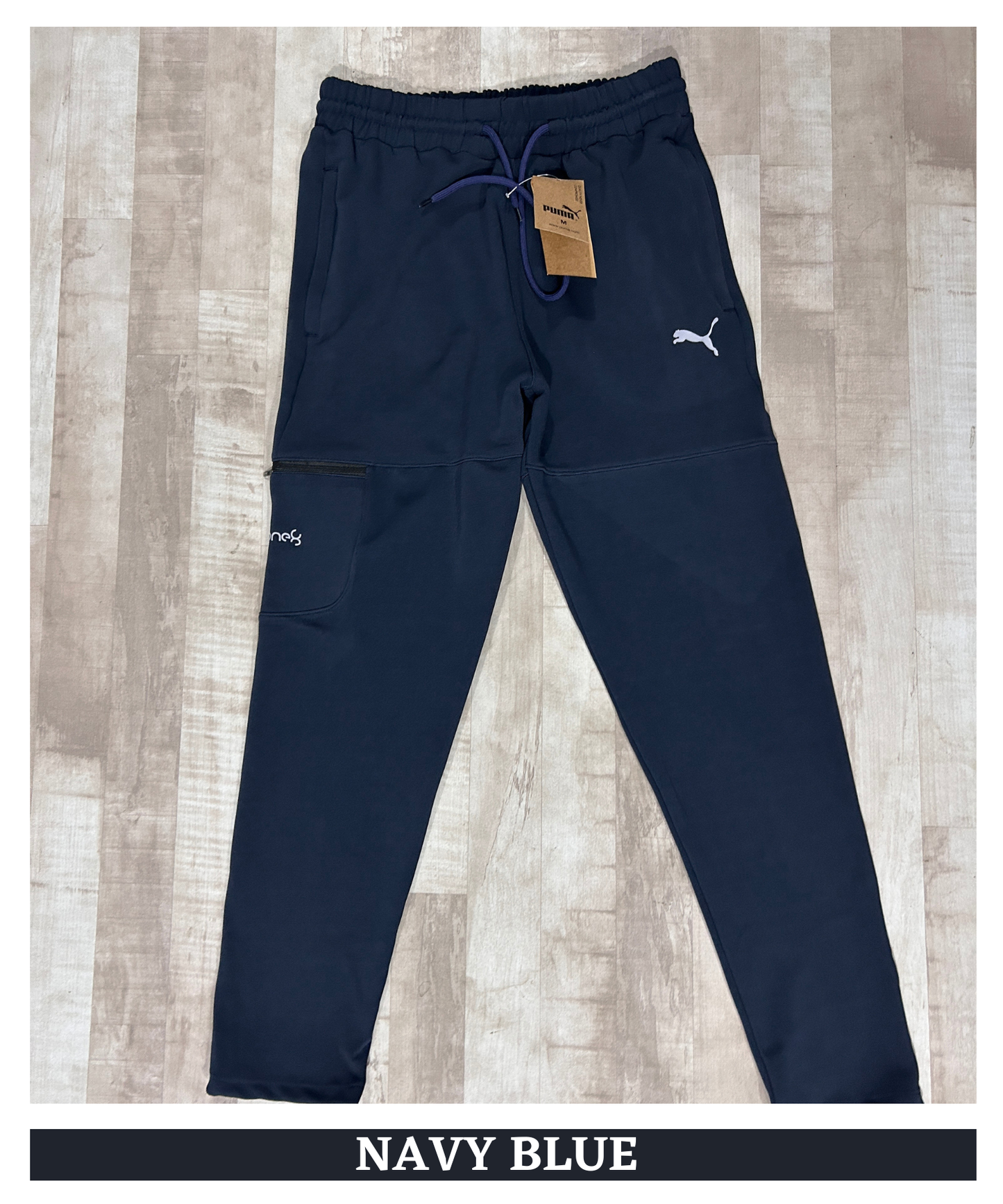 Imported Dobby Lycra Trackpant (GSM 250) | Knee Zip Pocket