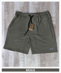 Imported Dobby  Lycra Plus Size Shorts (GSM 260)