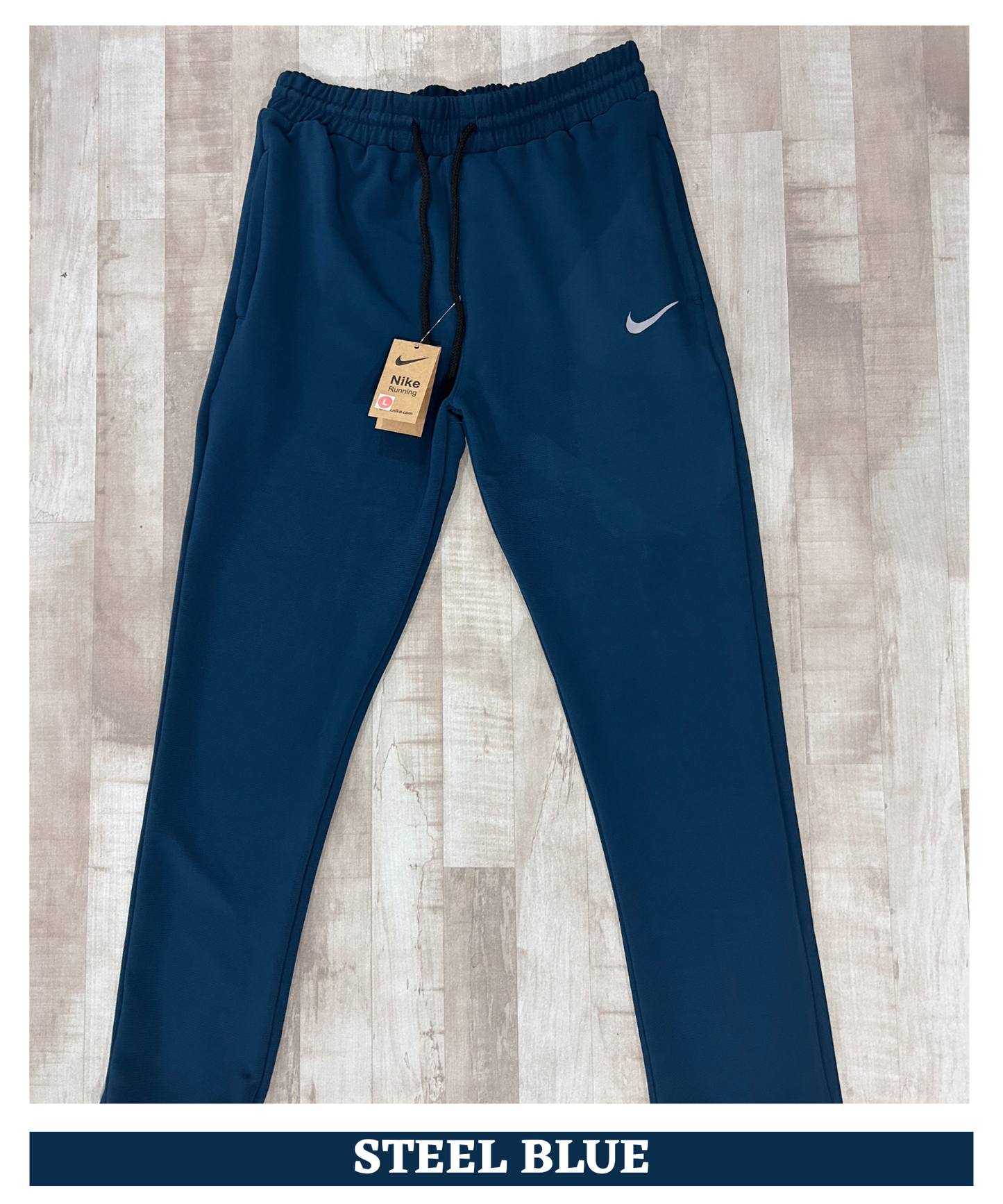 Imported Dobby Lycra Lower (GSM 280) | Ankle Fit