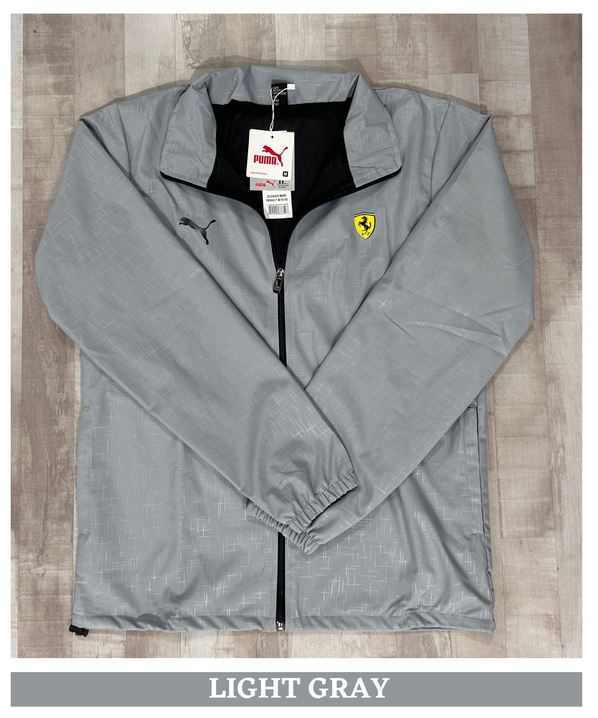 Imported Premium Quality TPU Embossed Windcheater With Inner Lining | Dual Branding Logo | GSM 350 | Regular Fit