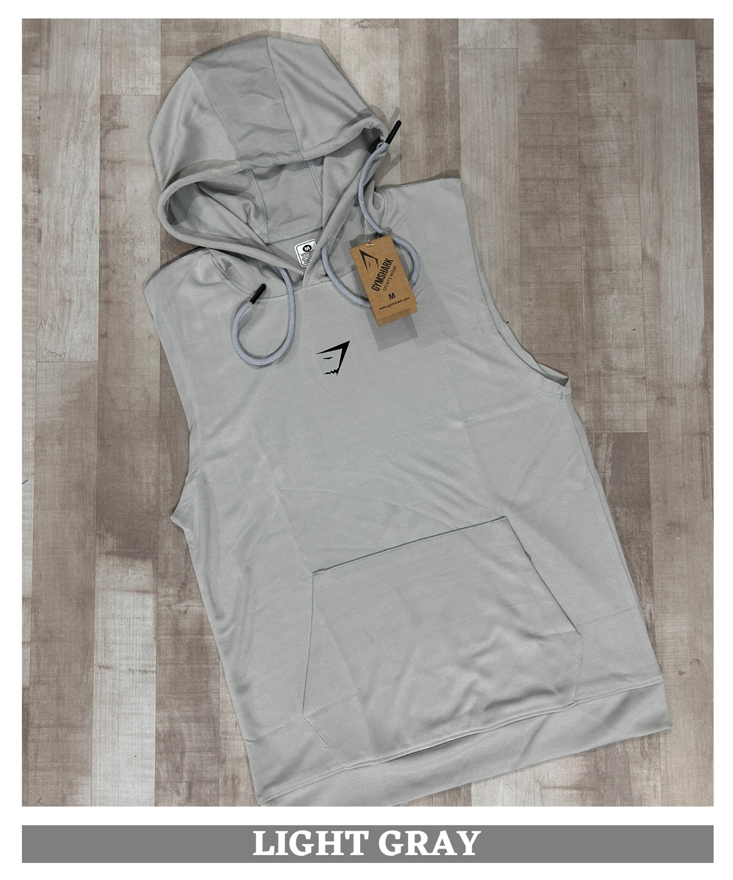 Men's Sportswear Hooded Sando in Imported Dotknit Lycra Fabric (GSM 180)