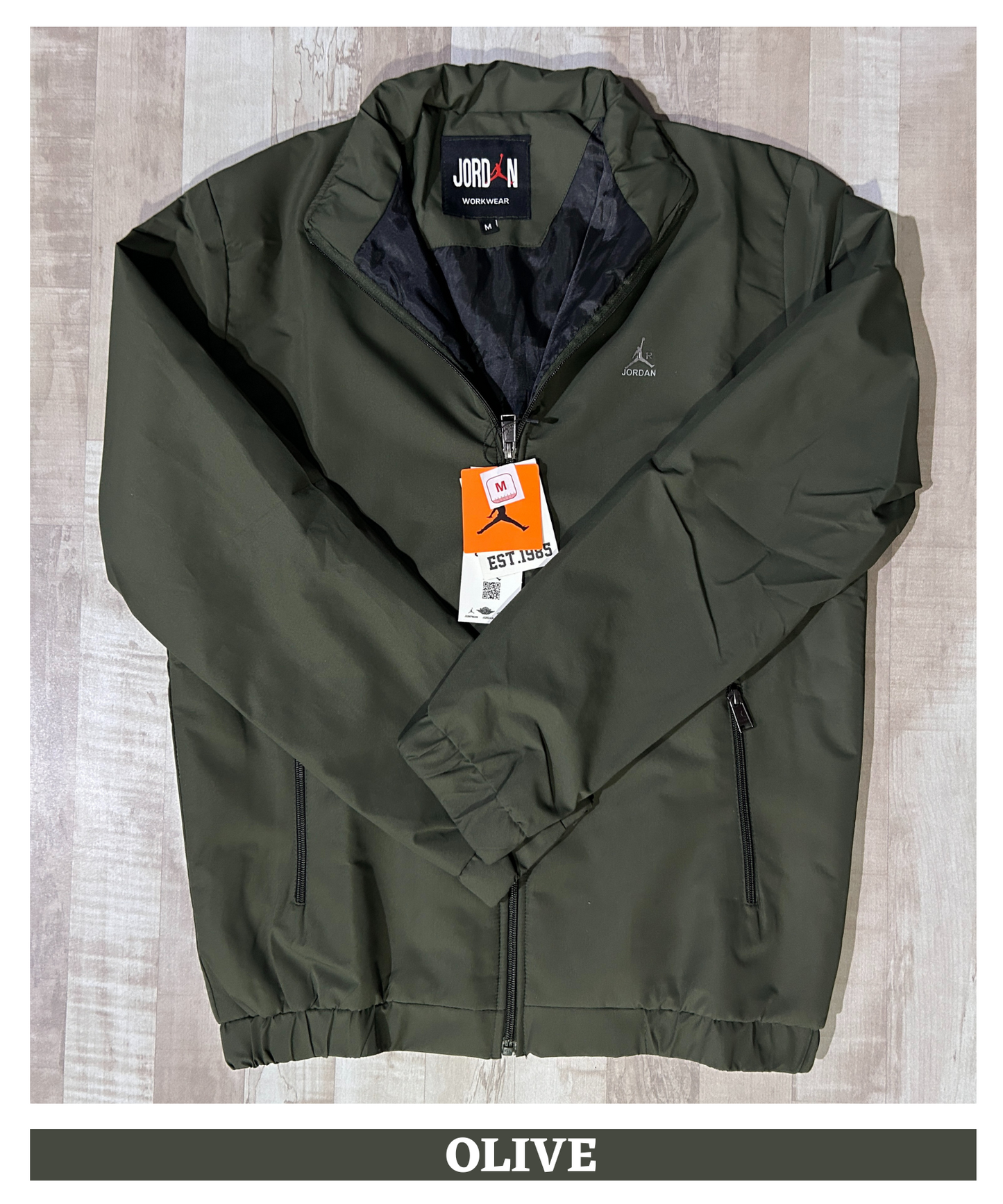 Imported 50D Spandex Waterproof Windcheater (GSM 350)