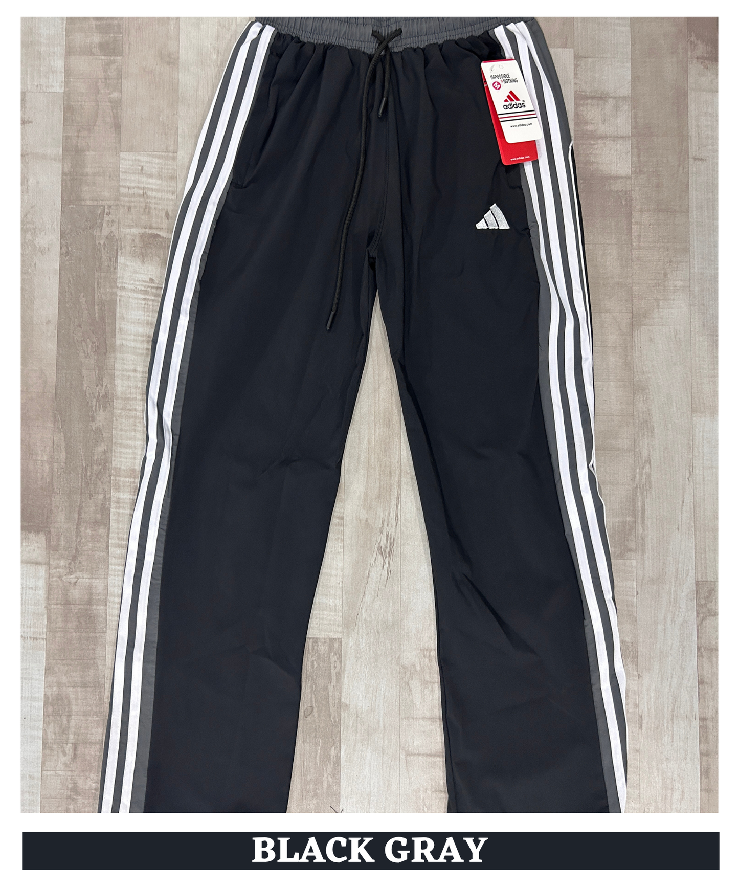 Imported Nylon Crush Lycra TrackPant |180 GSM| Straight Fit