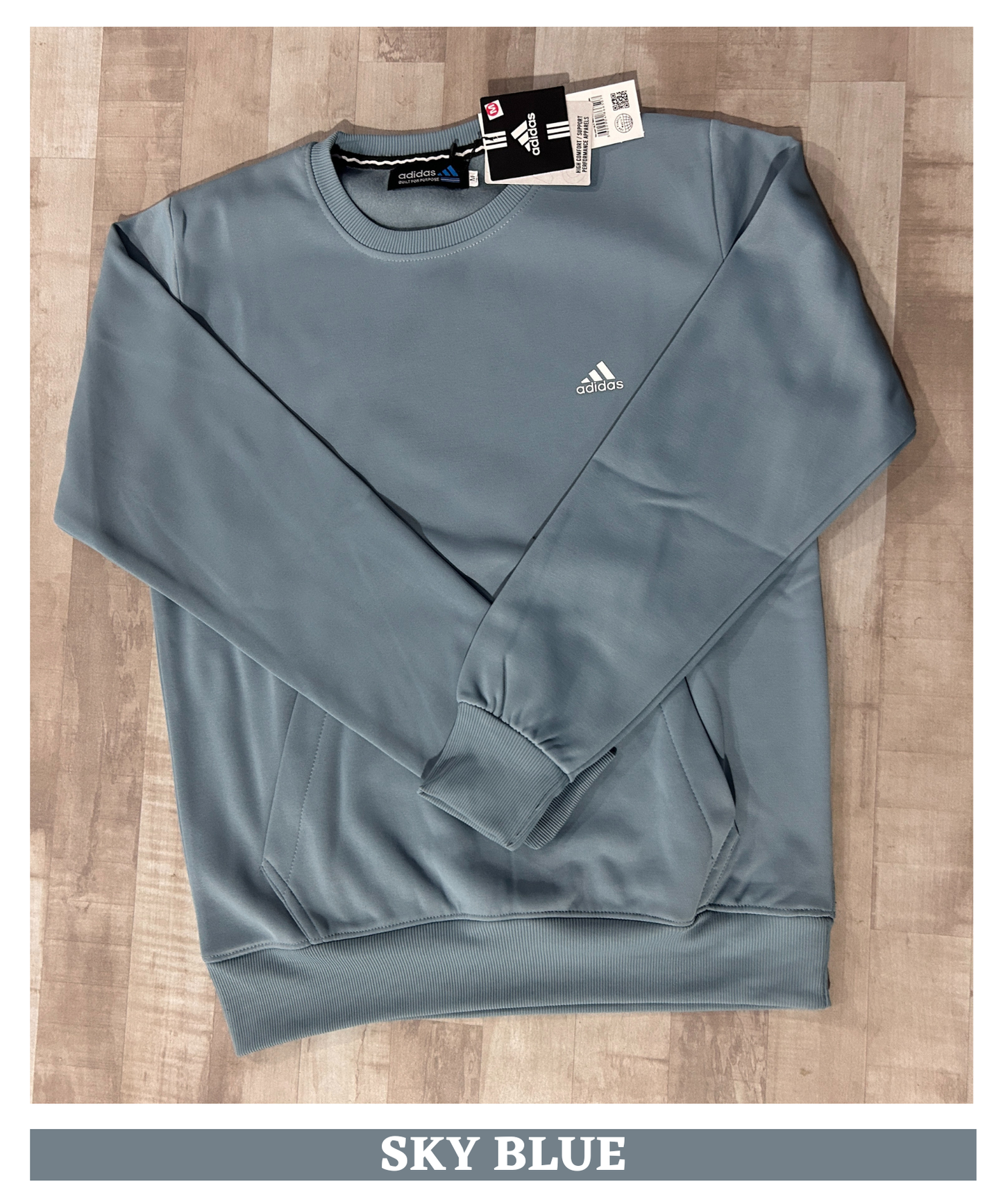 Imported Russian Fleece Lycra SweatShirts (GSM 350)