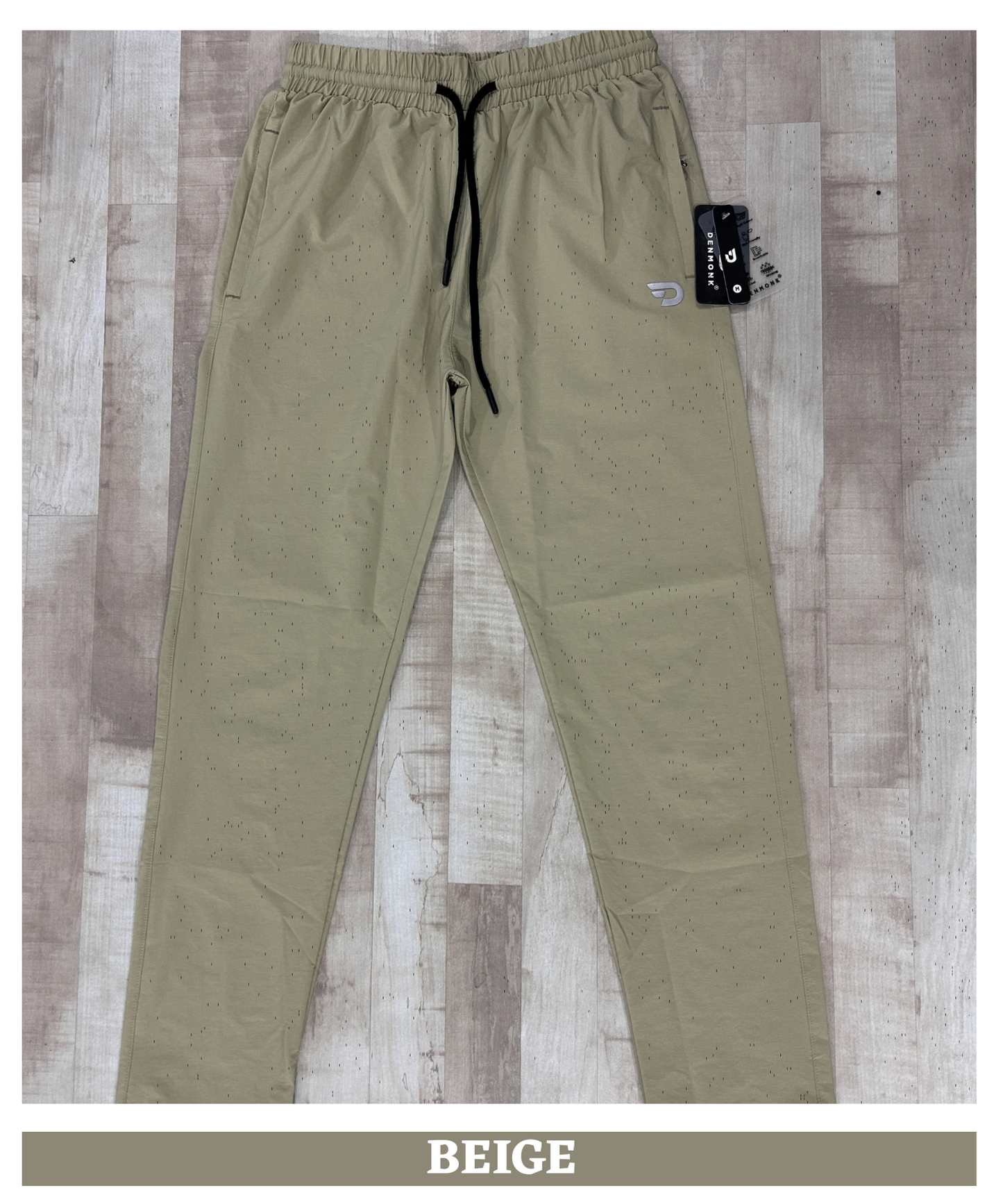 NylonFlex Zip Trackpants - Imported Nylon Crush Lycra  (180 GSM)