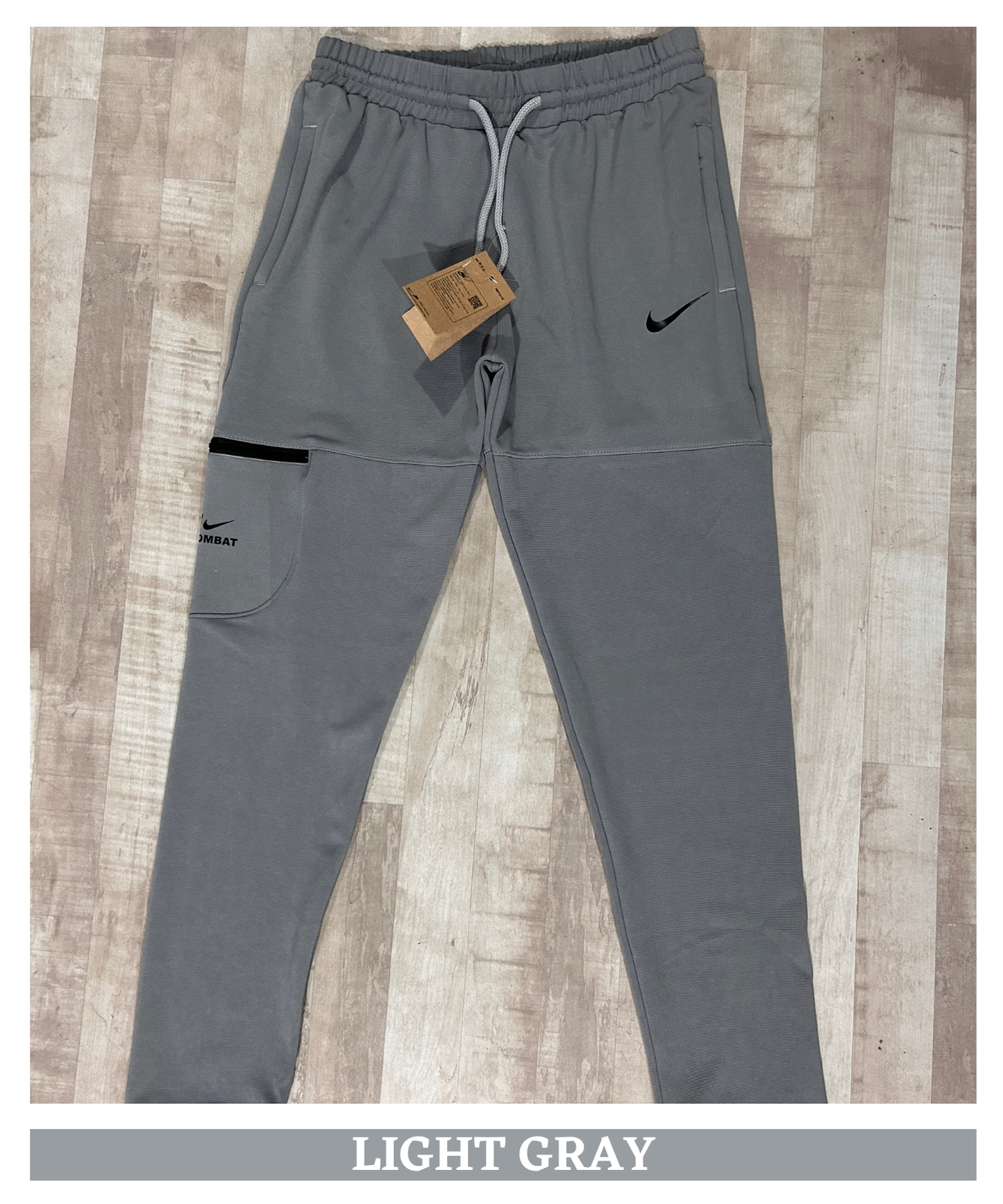 Imported Dobby Lycra Trackpant (GSM 250) | Knee Zip Pocket