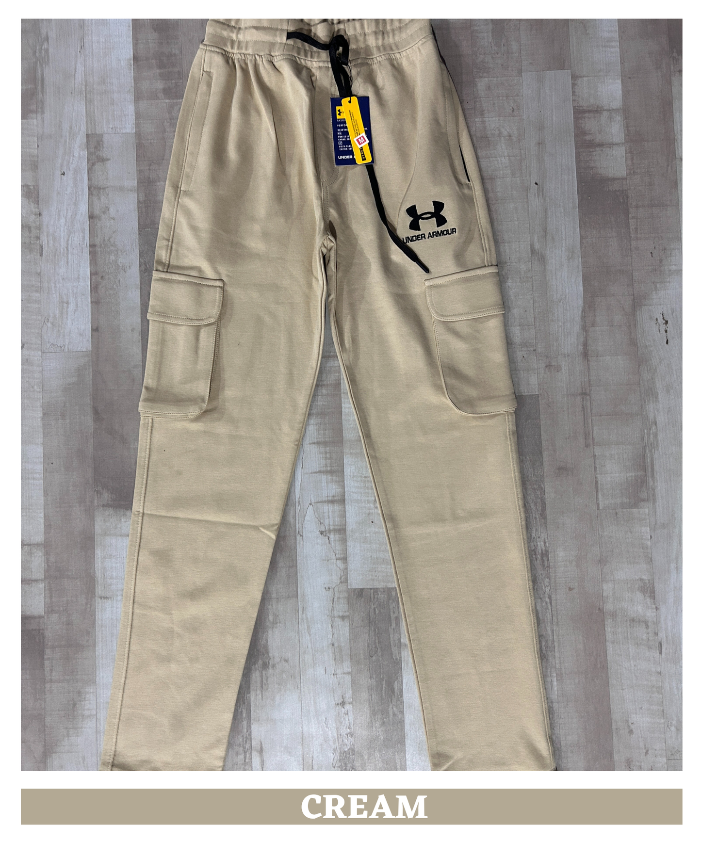 Premium Quality 100% Cotton Lycra Lower (GSM 260)