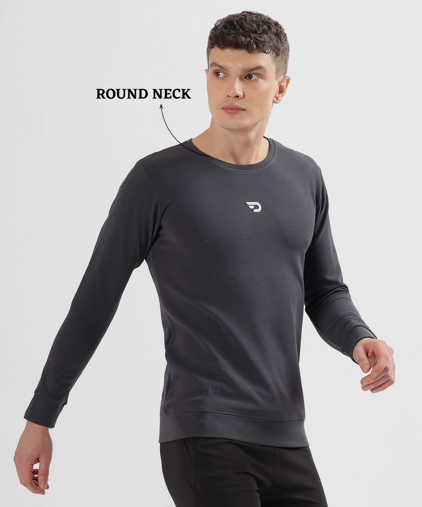 Move Light Sweatshirt - Imported Dobby Lycra  (GSM 280)