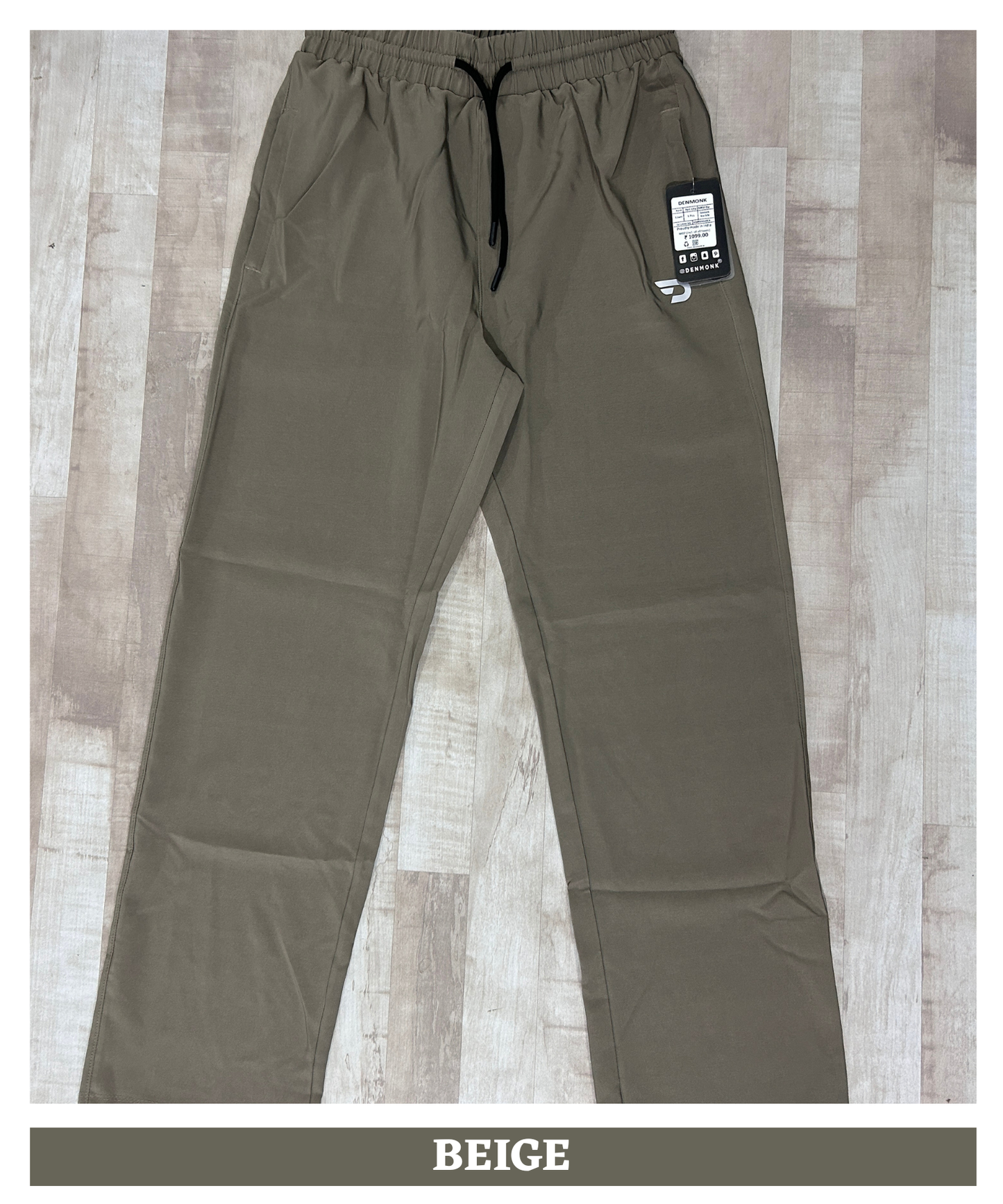 Imported Ns Terry Lycra Straight Fit Trackpant (GSM 180-190)