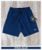 Men’s Solid Active Shorts - Imported Ns Parachute Lycra (15% Lycra 130 GSM)