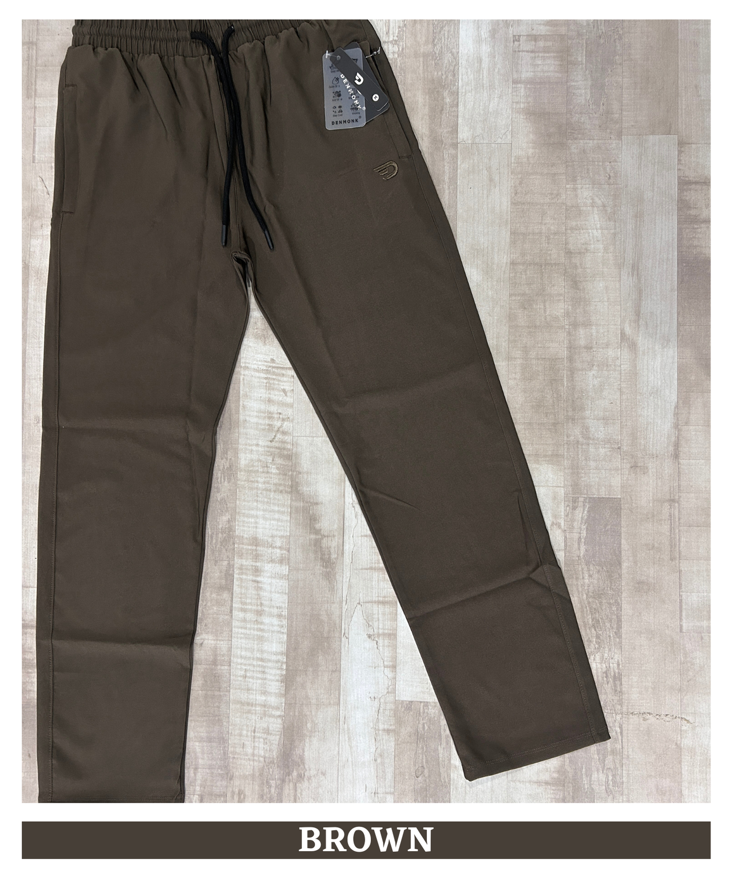 Imported NS Terry Lycra Track Pants – Premium Comfort Fit (180–190 GSM)