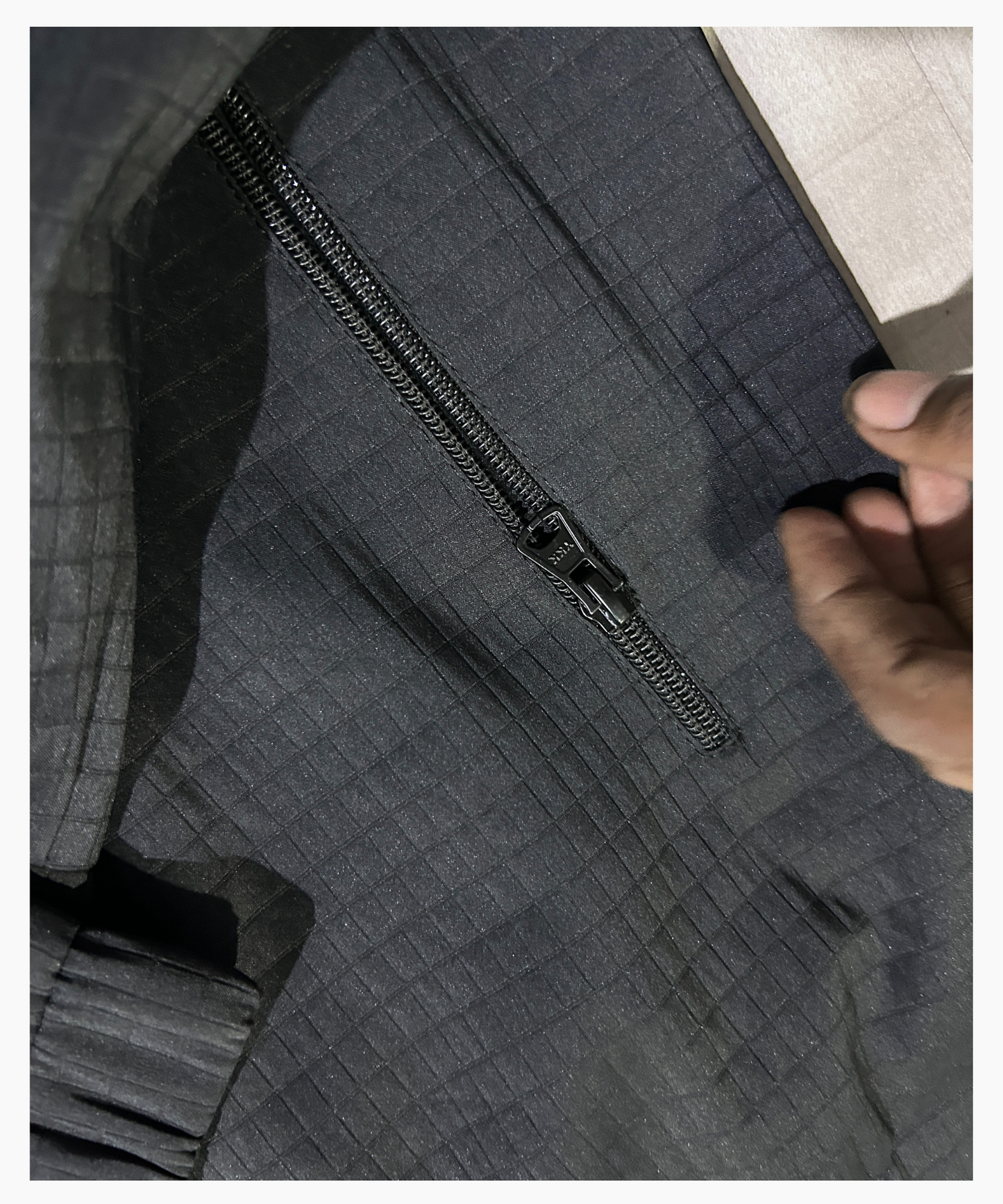 Imported Bubble Check Waterproof Windcheater Jacket (GSM 350)