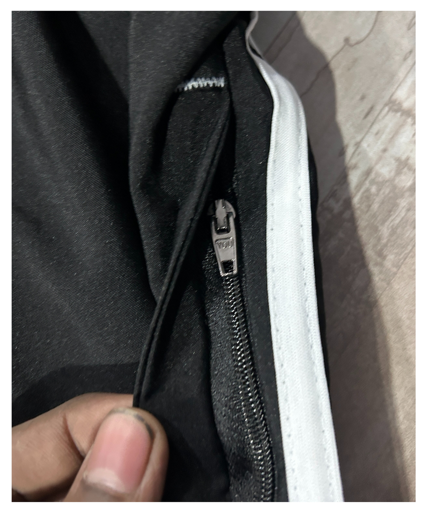 Imported Ns Parachute Lycra Shorts (15% Lycra 130 GSM) | With 3 Strip Design