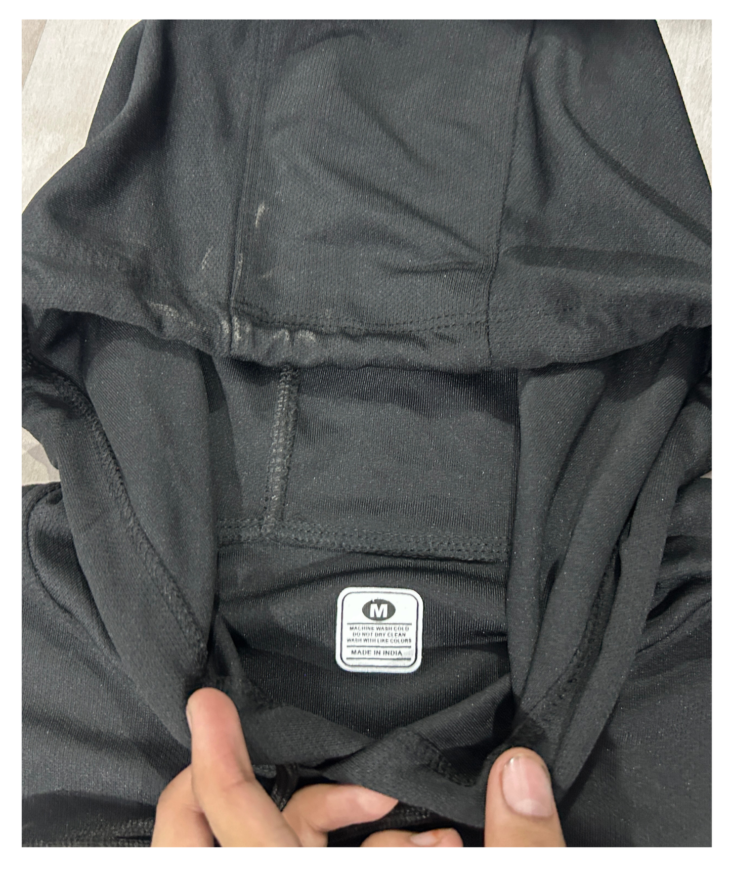 Men's Sportswear Hooded Sando in Imported Dotknit Lycra Fabric (GSM 180)