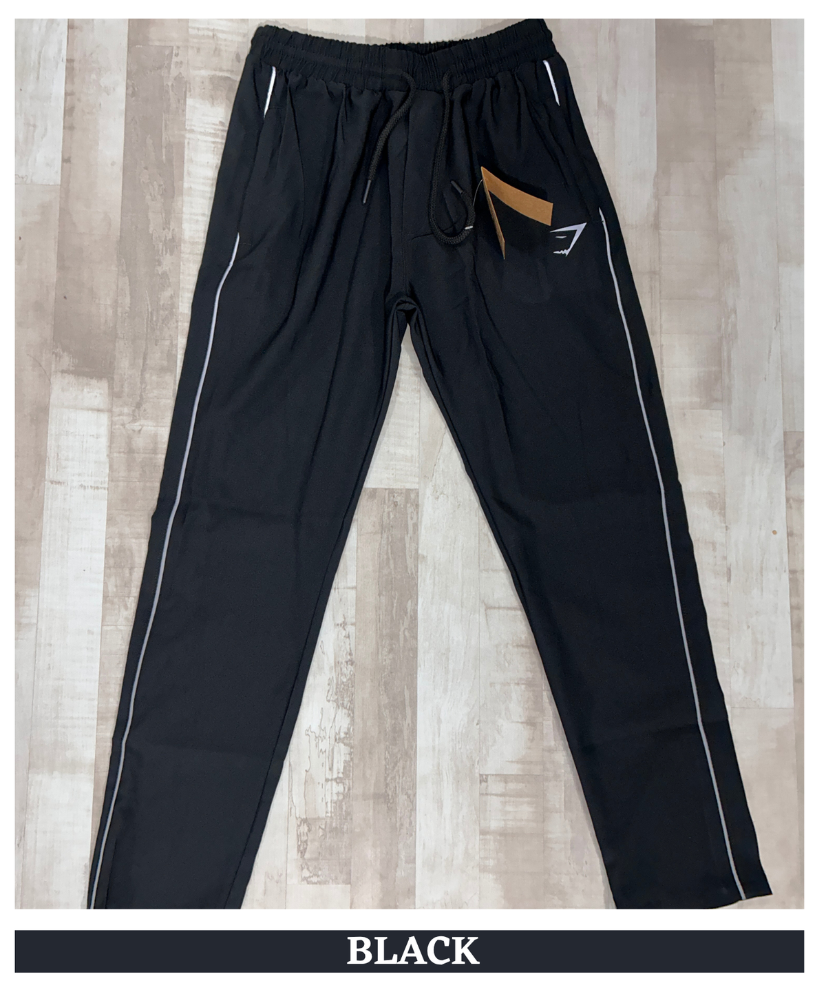 Premium Imported NS Terry Lycr TrackPant With Reflector Piping | GSM 180-190 | Slim fit
