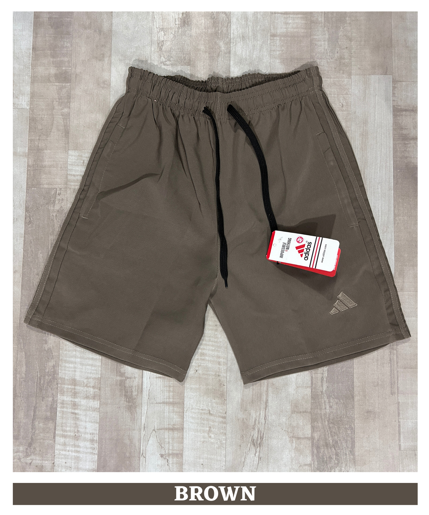 Imported NS Terry Lycra Shorts  (GSM 180-190) |  Same Colour Patti