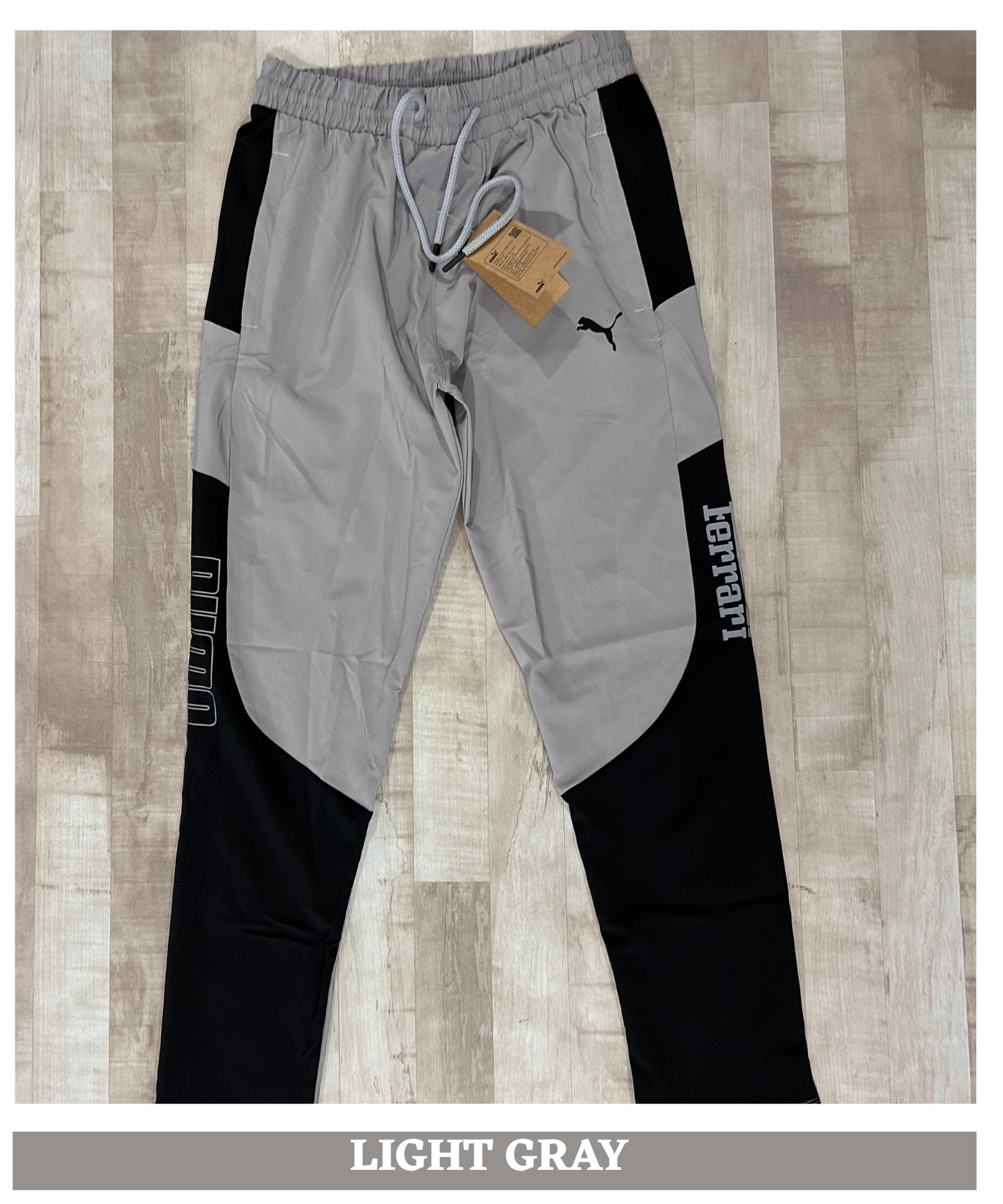 Imported Ns Parachute Lycra Lower (15% Lycra 145 GSM)| Color Block Design