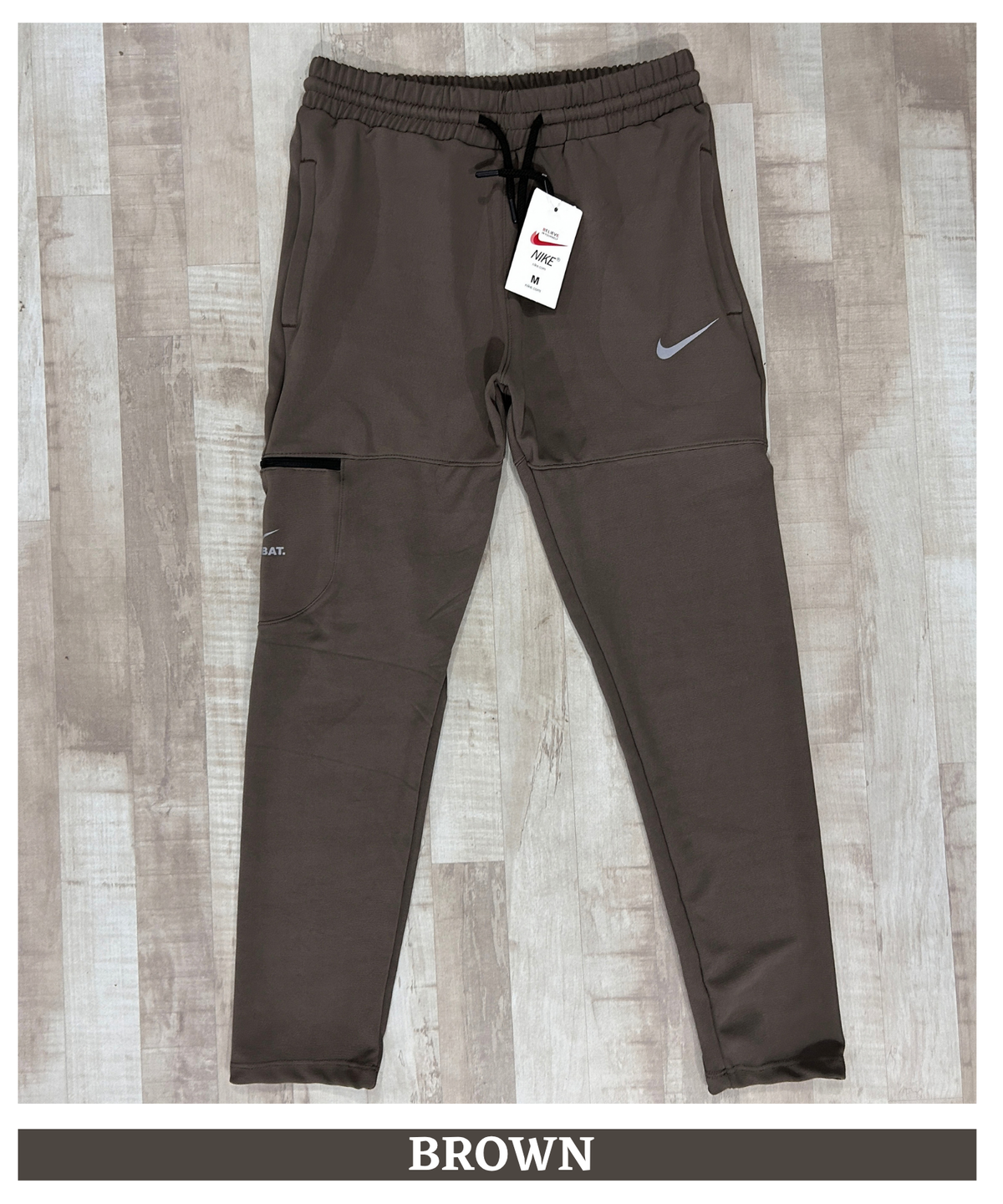 Imported Dobby Lycra Trackpant Knee Zip Pocket | GSM 250 | Slim Fit