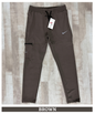 Imported Dobby Lycra Trackpant Knee Zip Pocket | GSM 250 | Slim Fit